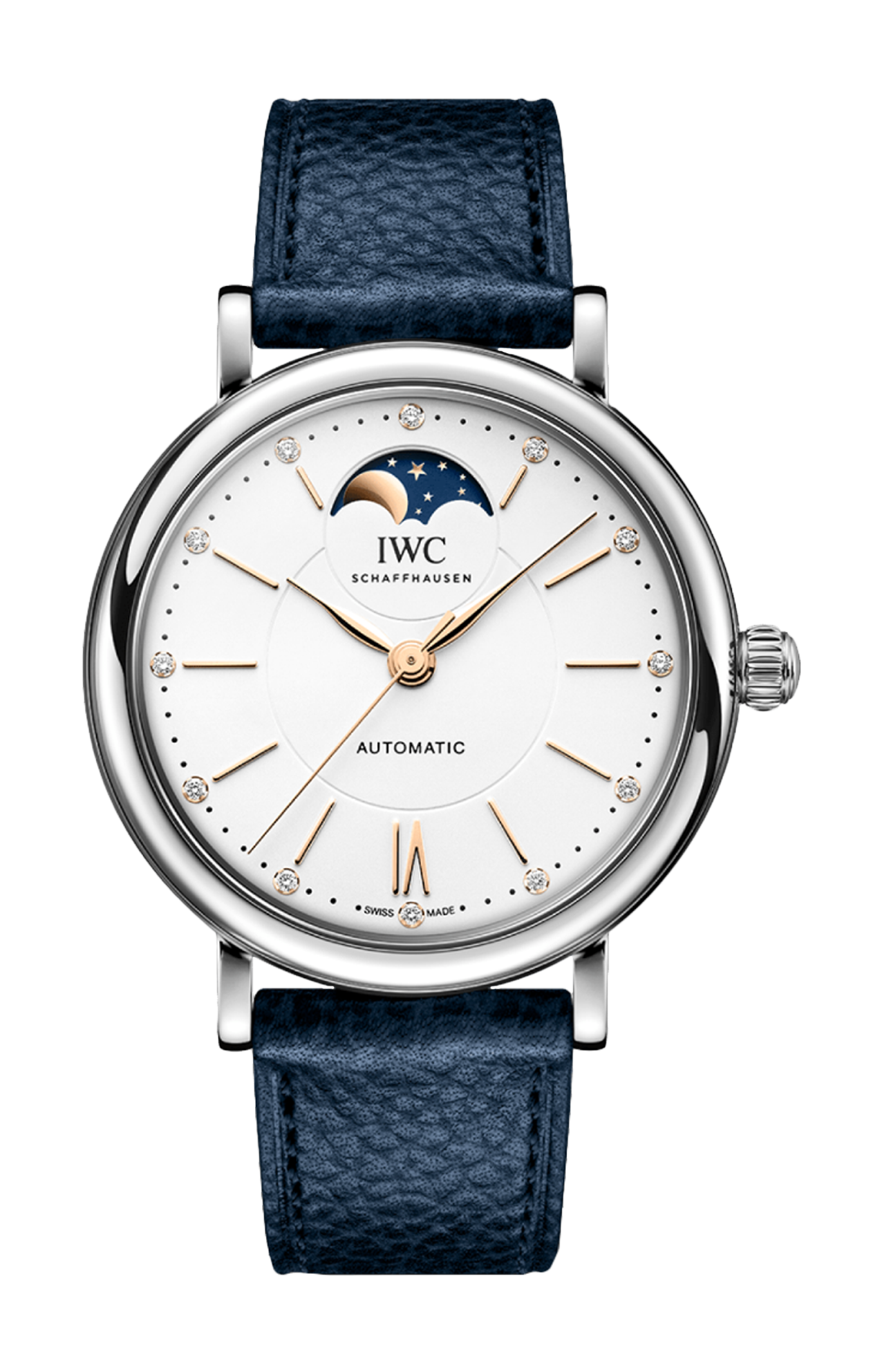 Iwc Schaffhausen | PORTOFINO AUTOMATIC MOON PHASE 37 - IW459601 (1)