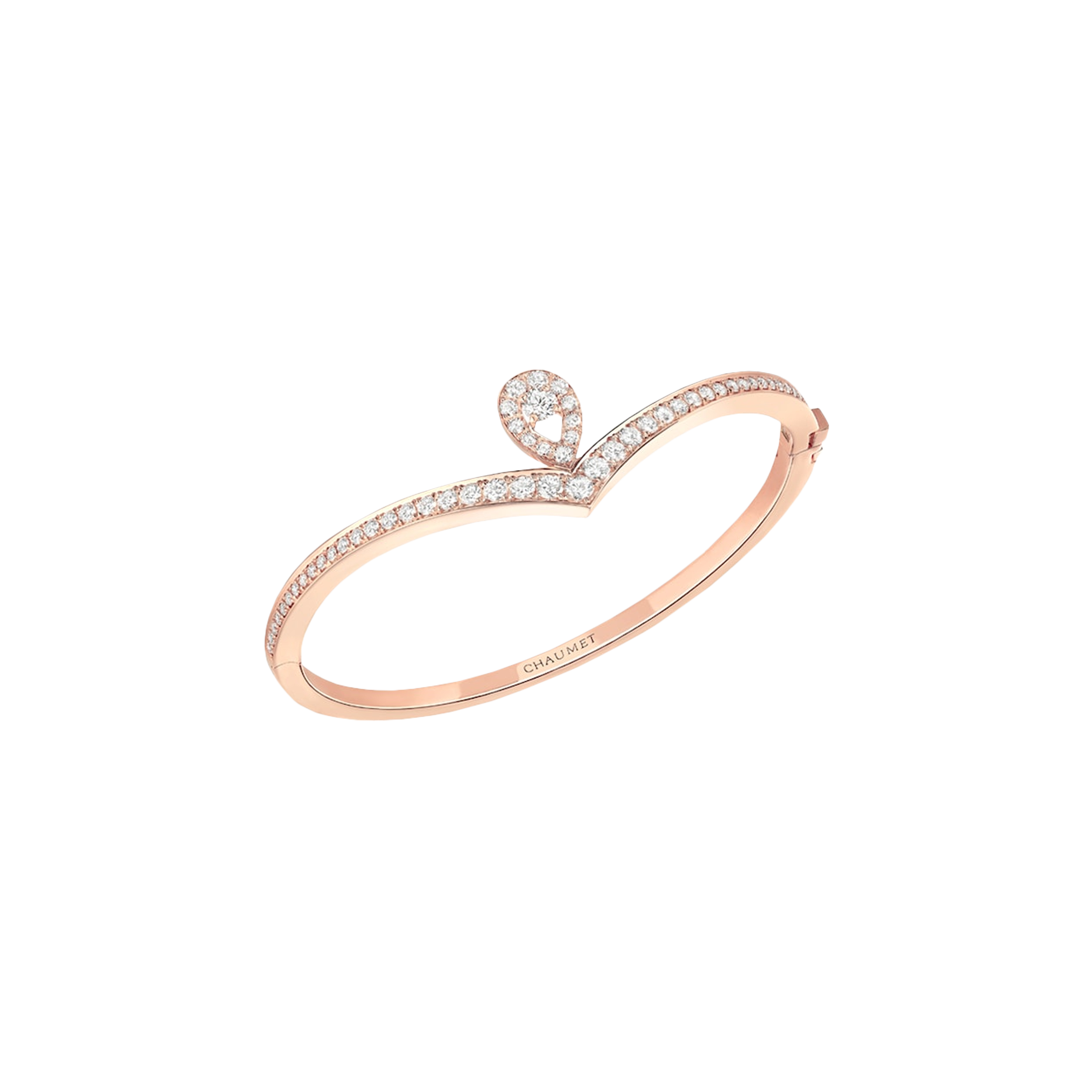 Chaumet | CHAUMET - BRACCIALE JOS&Eacute;PHINE AIGRETTE IN ORO ROSA E PAVE' DI DIAMANTI - 082536 - 082536 (1)