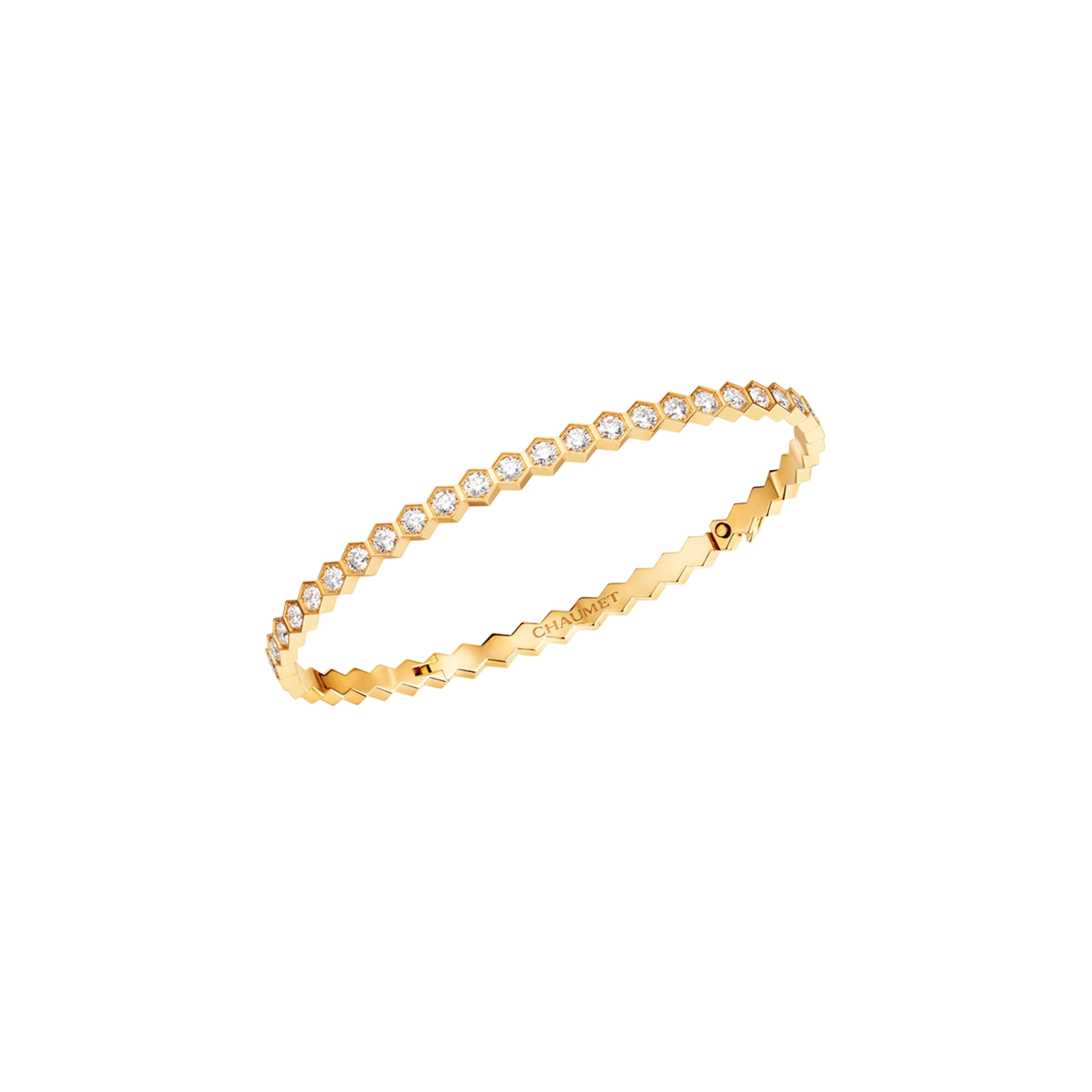 Chaumet | CHAUMET - BRACCIALE BEE MY LOVE IN ORO GIALLO CON PAV&Eacute; DI DIAMANTI - 083440 - 083440 (1)