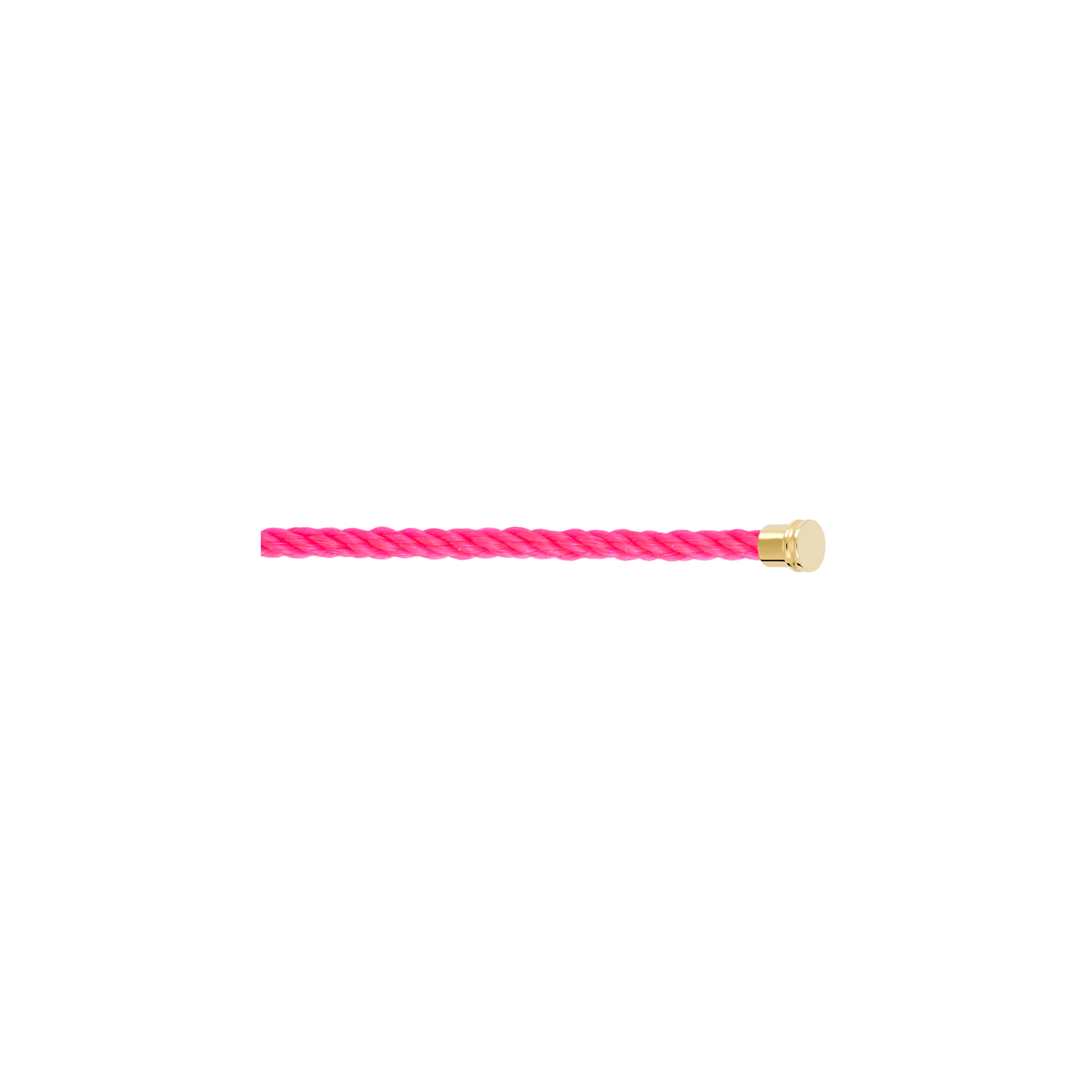 Fred | CABLE NEON ROSA PER BRACCIALE MODELLO MEDIO IN ORO GIALLO - 6B0342 - 6B0342 (1)