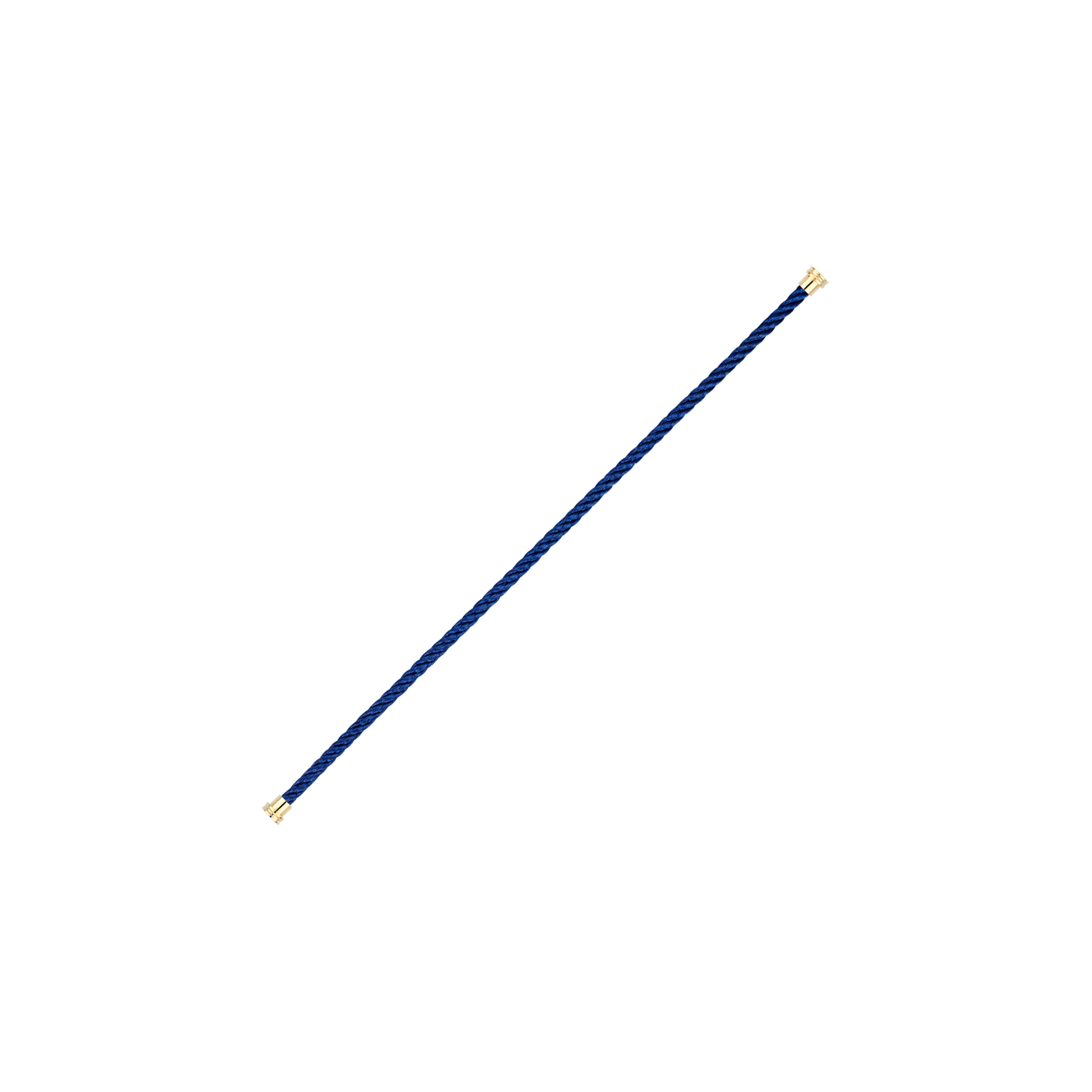 Fred | CABLE BLU NAVY PER BRACCIALE MODELLO MEDIO IN ORO GIALLO - 6B1057 - 6B1057 (2)