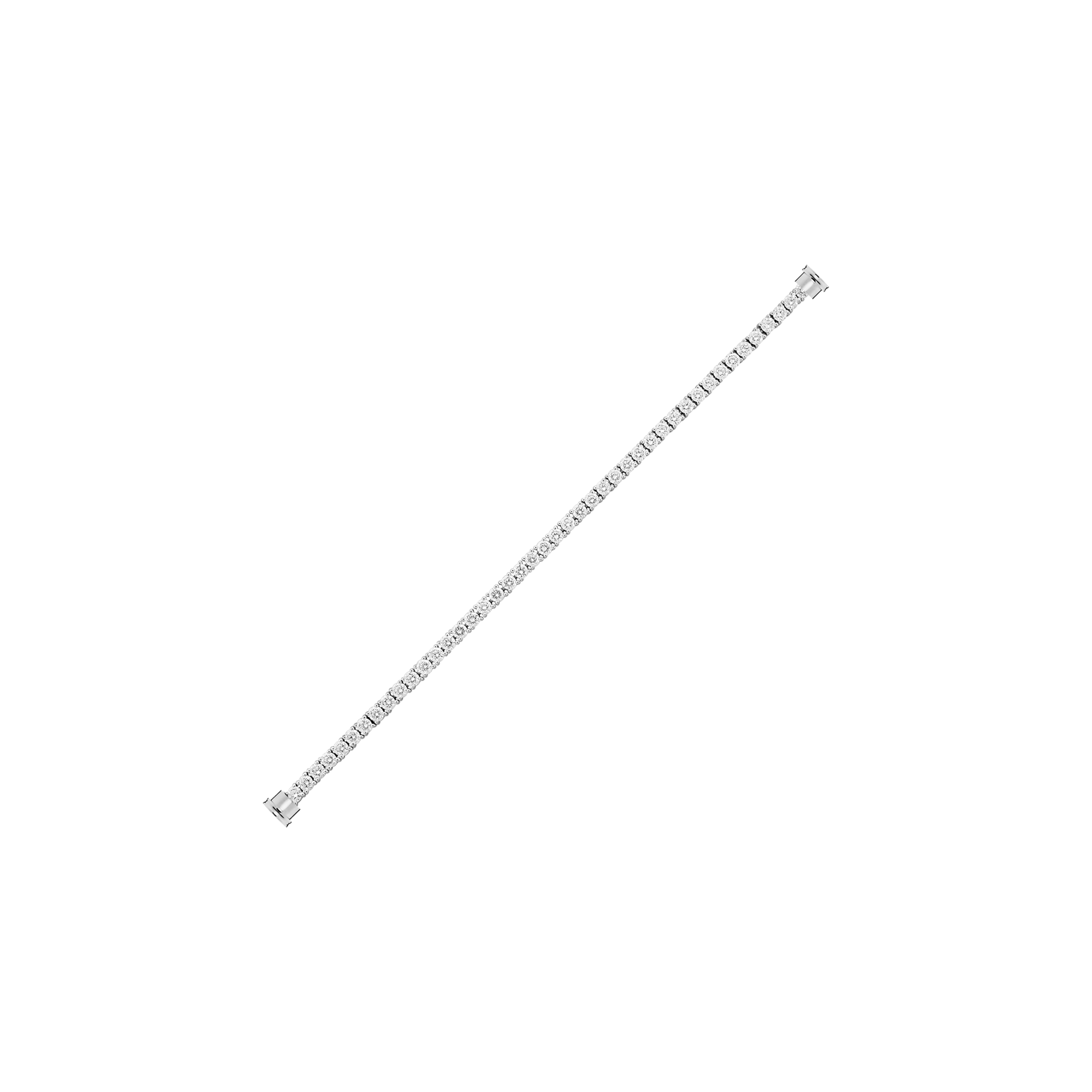 Fred | CABLE IN ORO BIANCO E DIAMANTI PER BRACCIALI MODELLO LARGE - 6J0172 - 6J0172 (2)