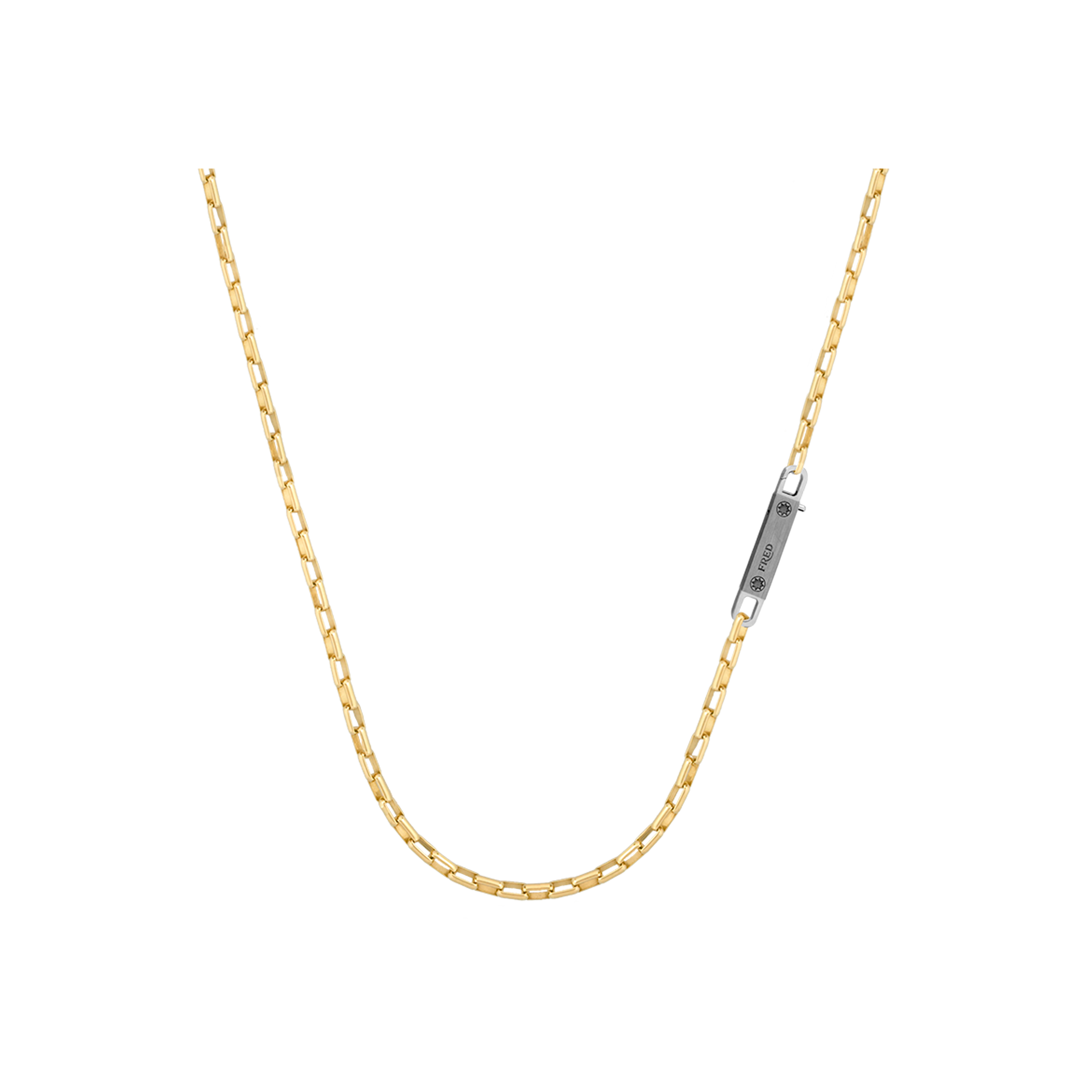 Fred | CATENA FORCE 10 WINCH MODELLO MEDIO IN ORO GIALLO - 7B0272 - 7B0272 (1)