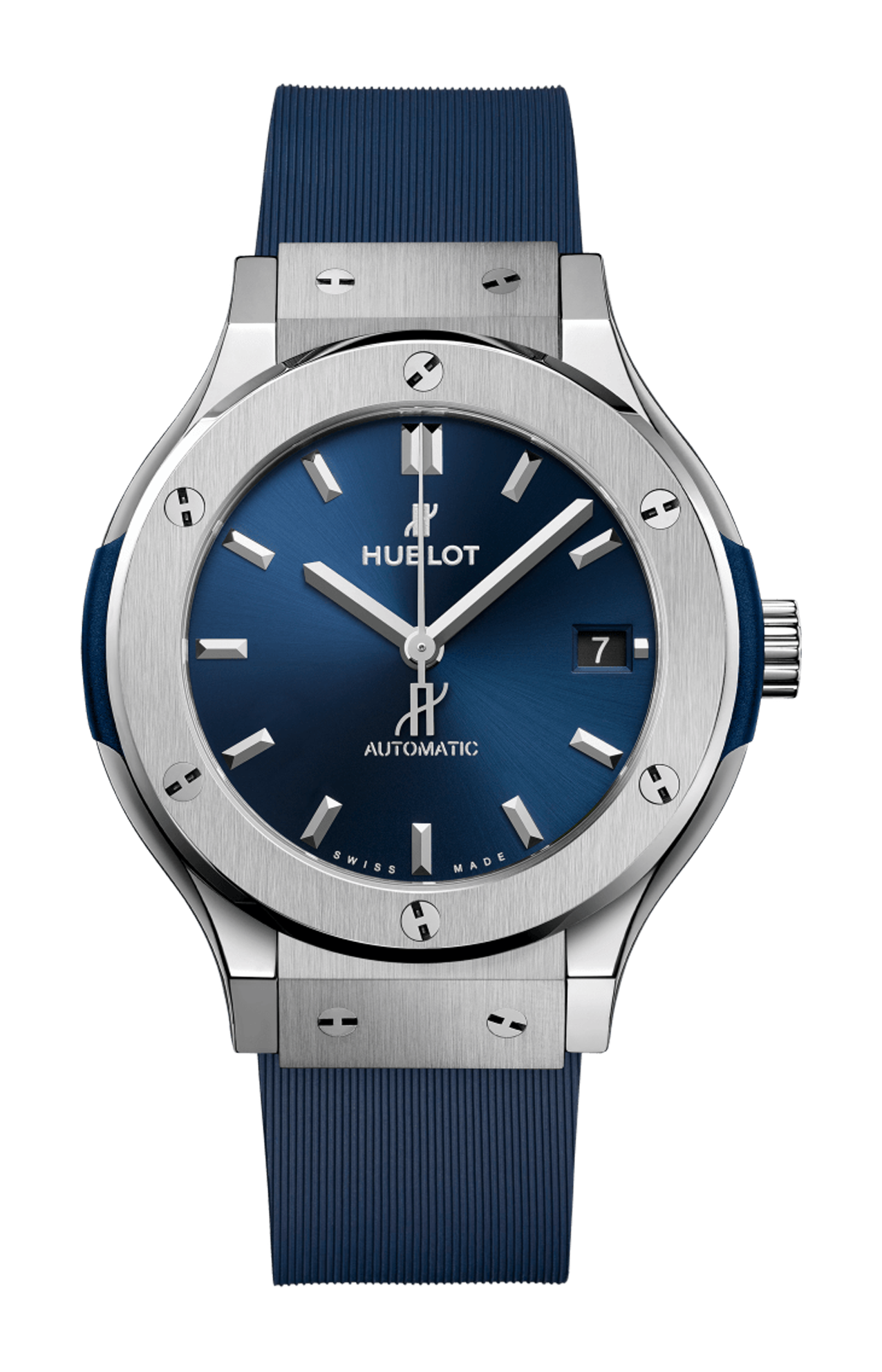 Hublot | CLASSIC FUSION TITANIUM BLUE 38 MM - 565.NX.7170.RX (1)