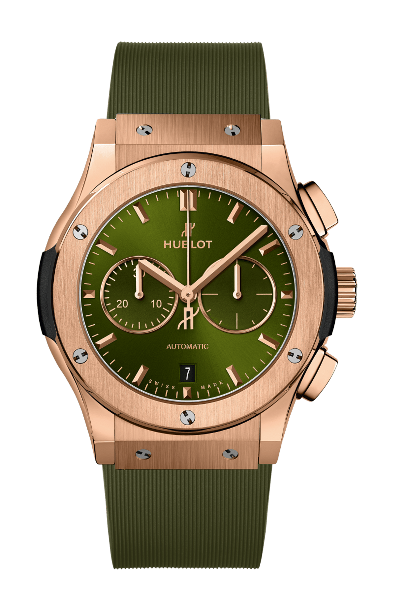 Hublot | CLASSIC FUSION CHRONOGRAPH KING GOLD GREEN 42 MM - 541.OX.8980.RX (1)