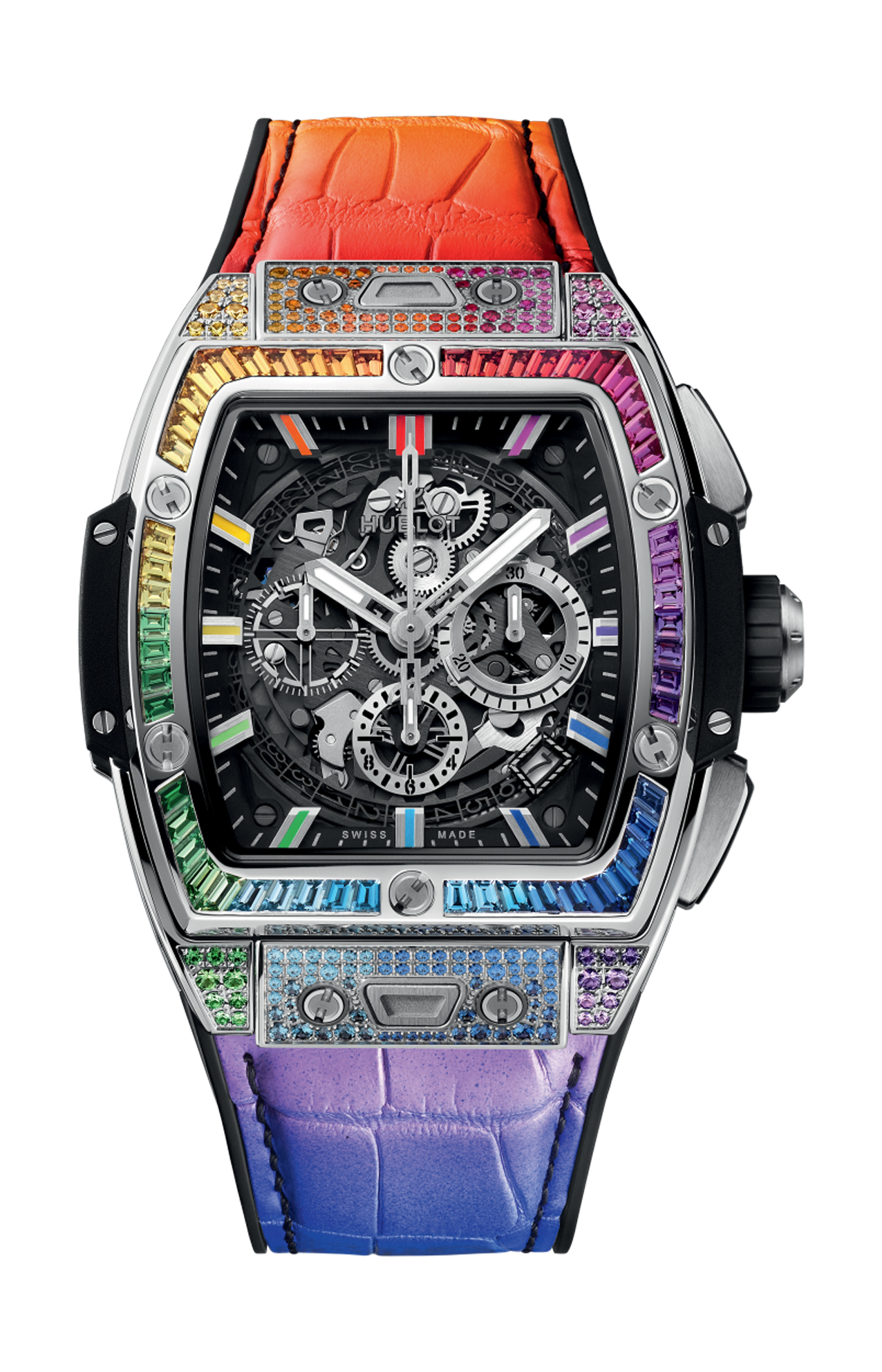 Hublot | SPIRIT OF BIG BANG TITANIUM RAINBOW 42 MM - 642.NX.0117.LR.0999 (1)