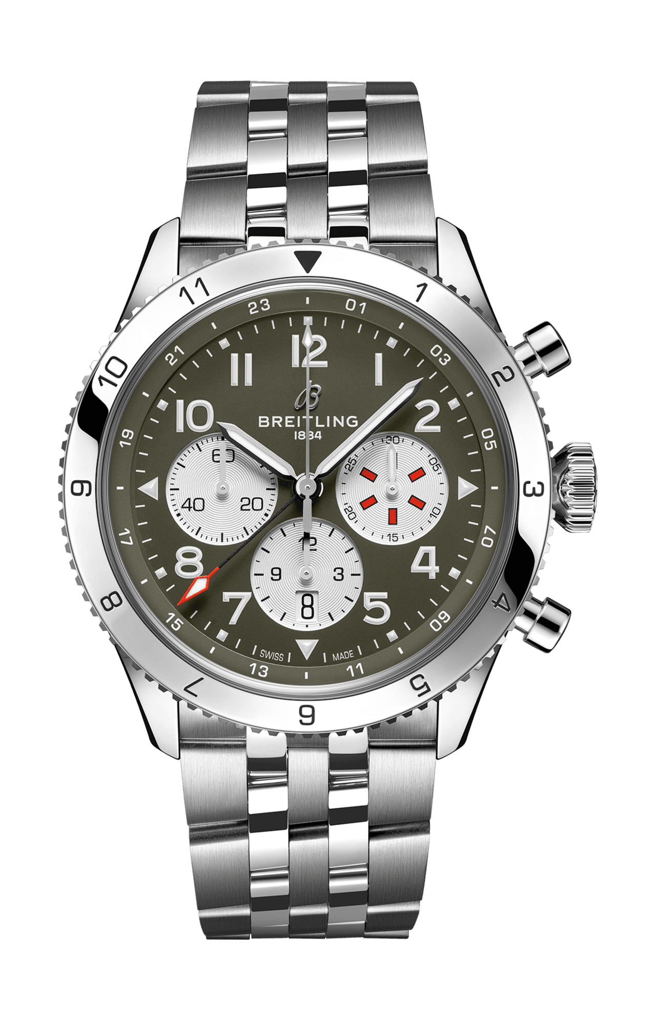 Breitling | SUPER AVI B04 CHRONOGRAPH GMT 46 CURTISS WARHAWK - AB04452A1L1A1 (1)