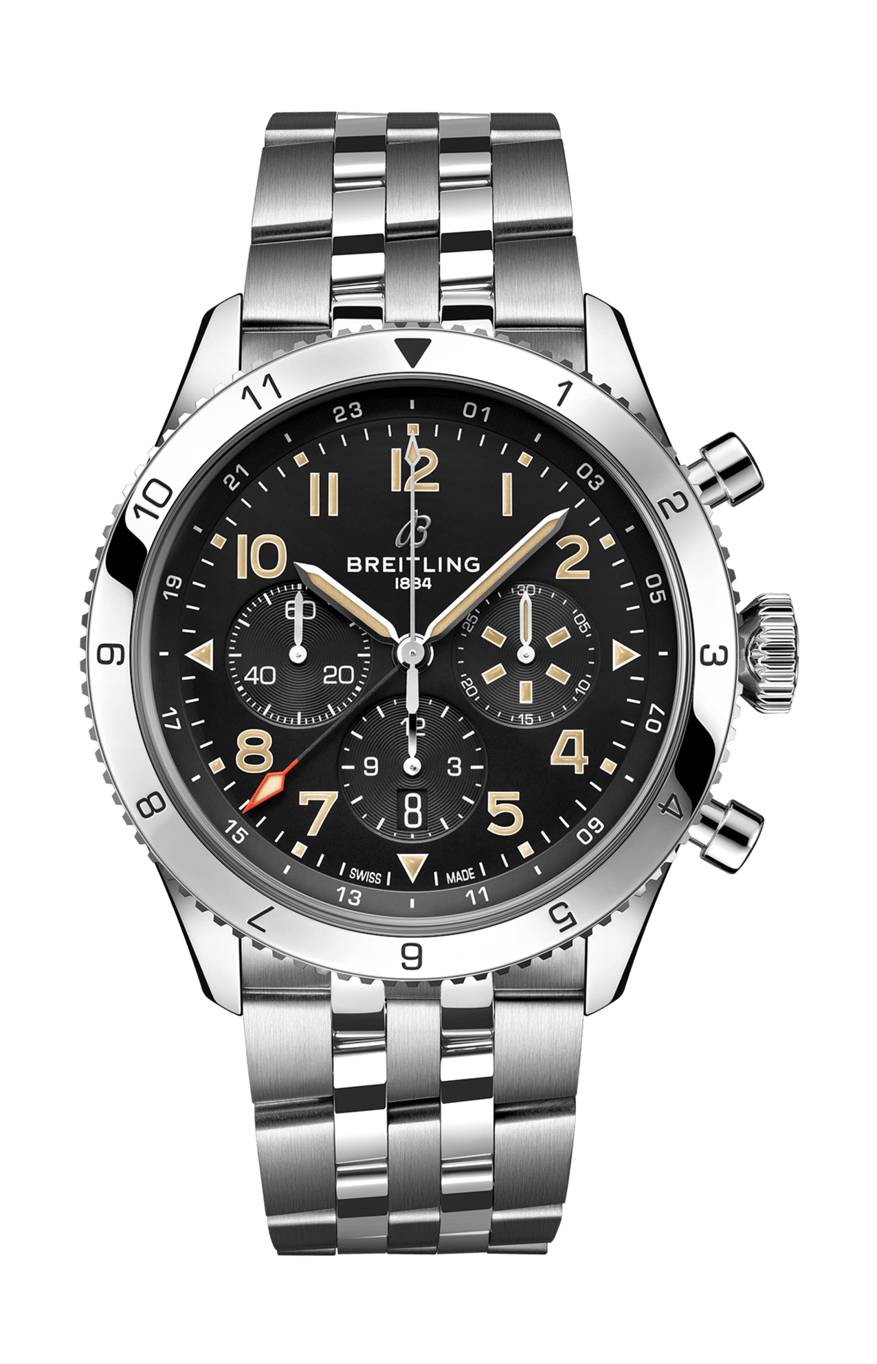 Breitling | SUPER AVI B04 CHRONOGRAPH GMT 46 P-51 MUSTANG - AB04453A1B1A1 (1)