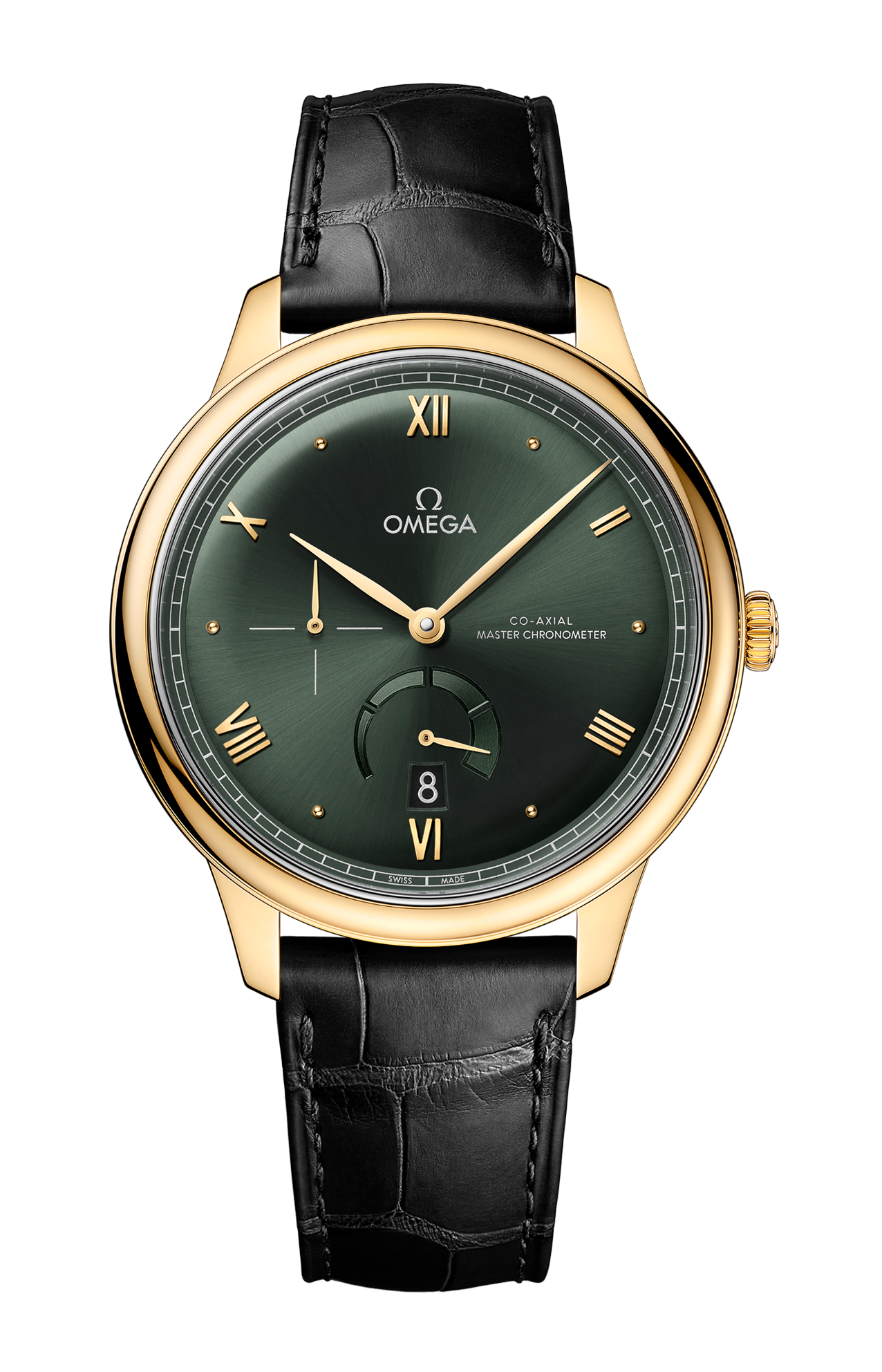 Omega | DE VILLE PRESTIGE 41 MM, ORO GIALLO SU PELLE - 434.53.41.21.10.001 (1)