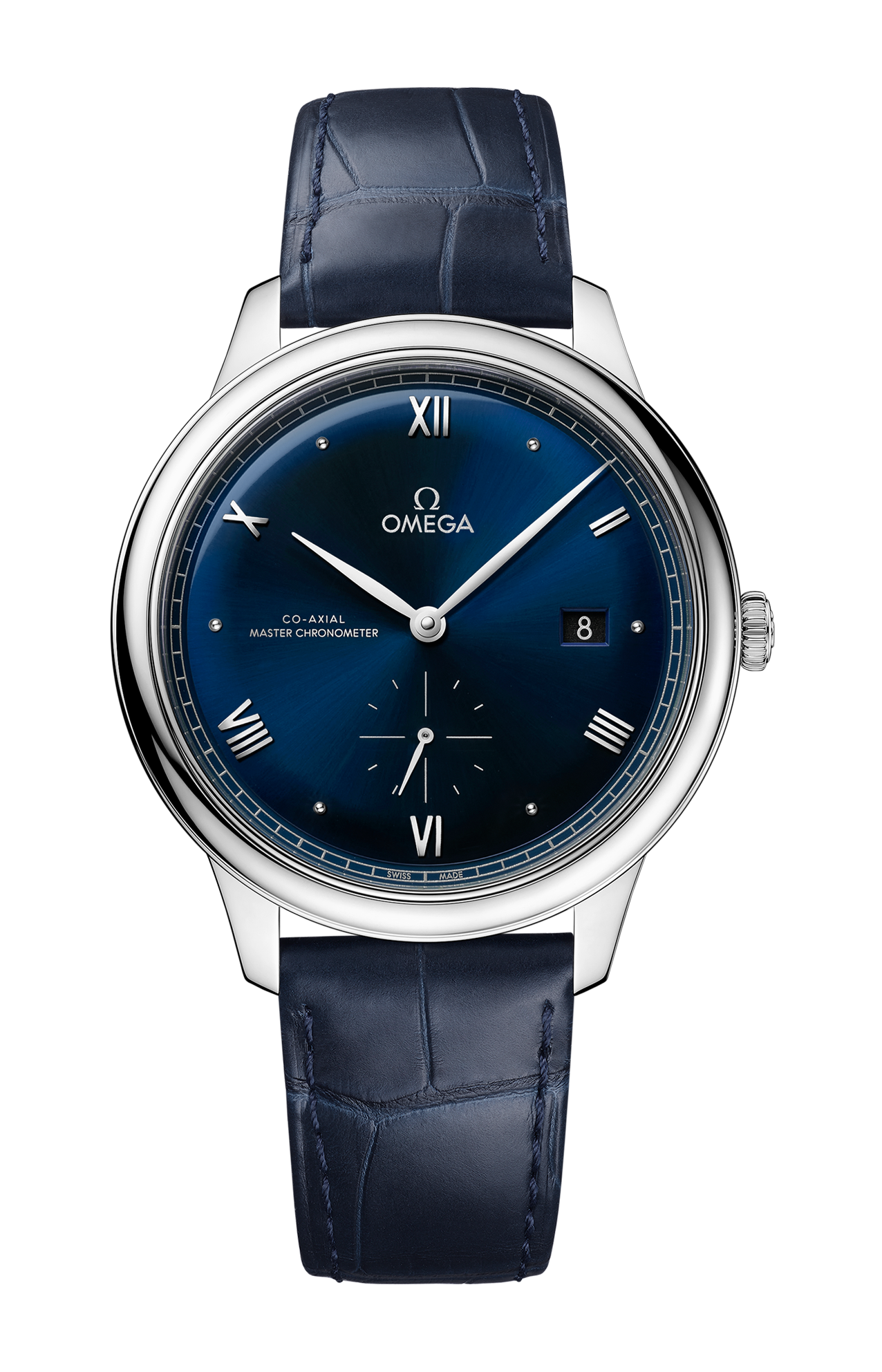 Omega | DE VILLE PRESTIGE 41 MM, ACCIAIO SU PELLE - 434.13.41.20.03.001 (1)