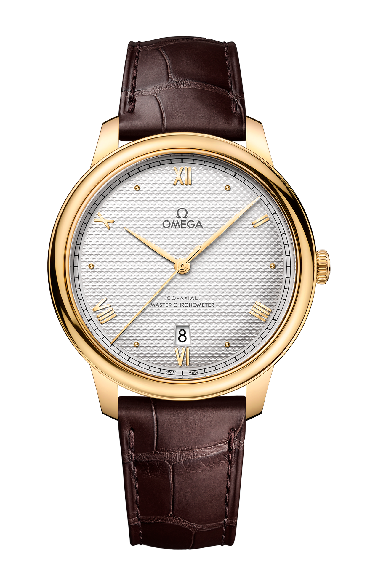 Omega | DE VILLE PRESTIGE 40 MM, ORO GIALLO SU PELLE - 434.53.40.20.02.002 (1)