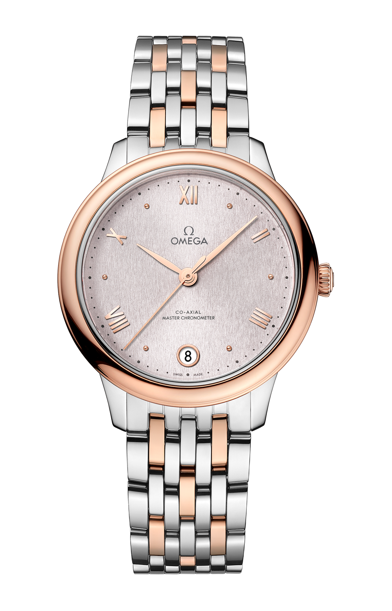 Omega | DE VILLE PRESTIGE 34 MM, ACCIAIO-ORO SEDNA&trade; SU ACCIAIO-ORO SEDNA&trade; - 434.20.34.20.02.003 (1)