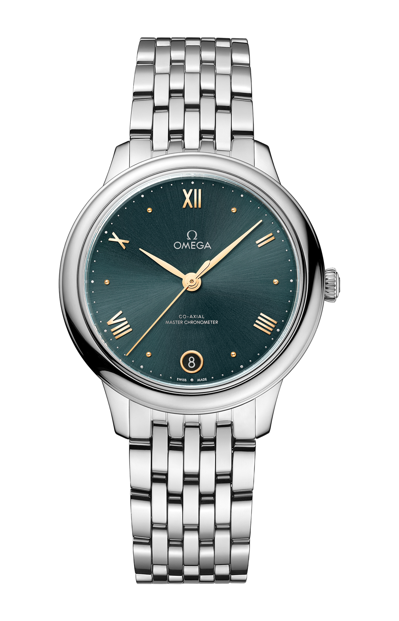 Omega | DE VILLE PRESTIGE 34 MM, ACCIAIO SU ACCIAIO - 434.10.34.20.10.001 (1)