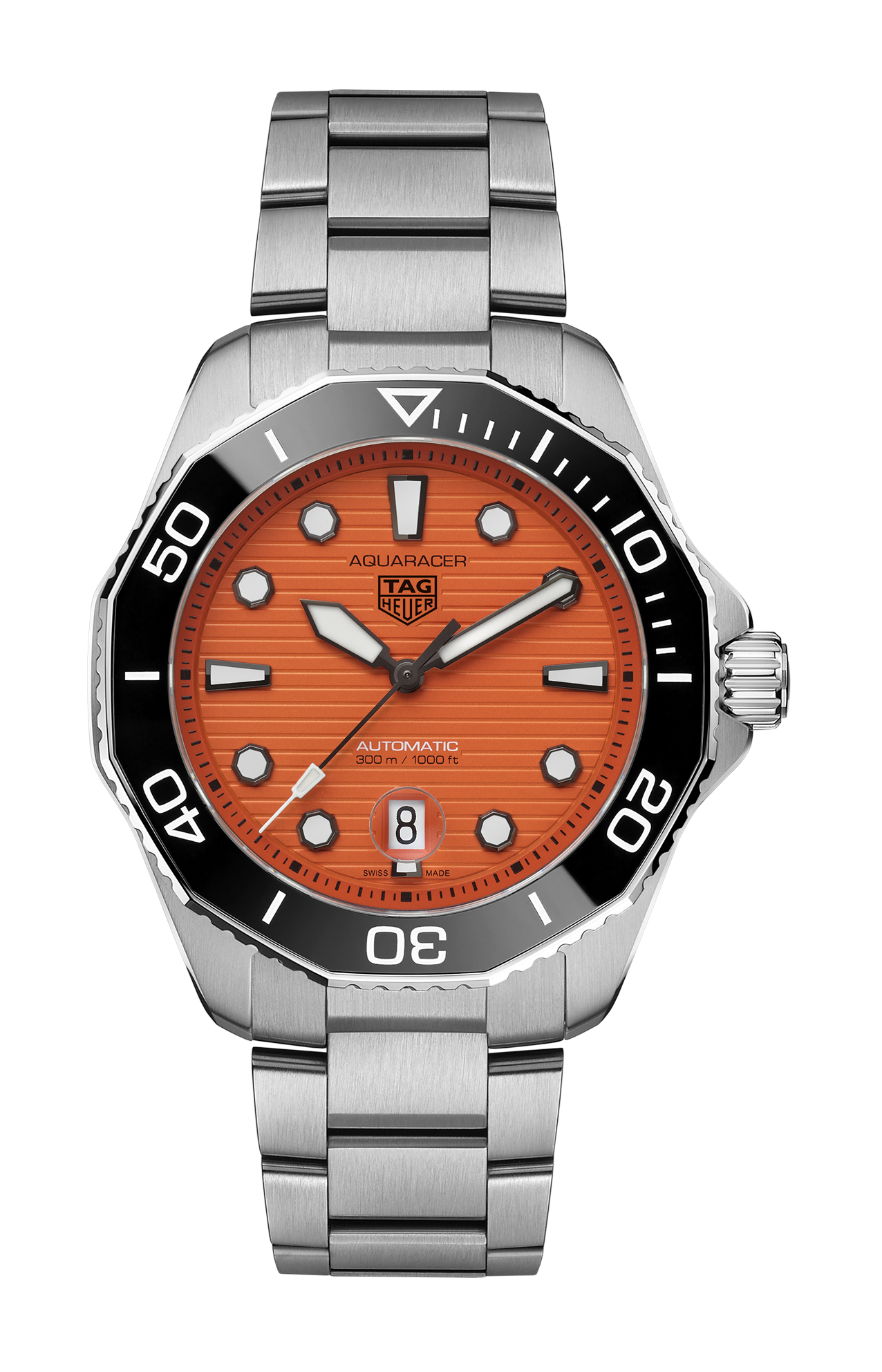 Tag Heuer | TAG HEUER AQUARACER PROFESSIONAL 300 ORANGE DIVER - WBP201F.BA0632 (1)