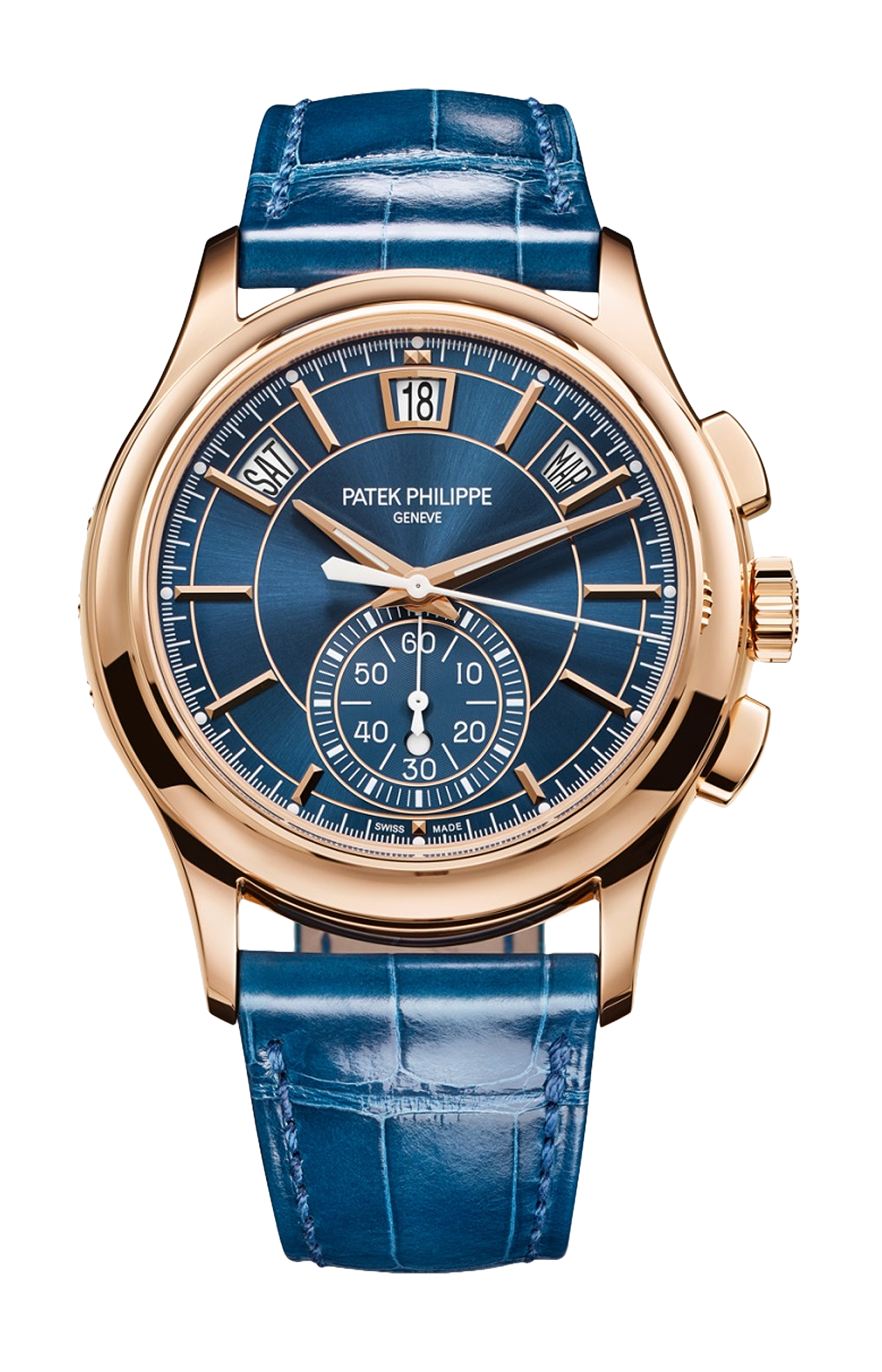 Patek Philippe | COMPLICAZIONI CRONOGRAFO FLYBACK, CALENDARIO ANNUALE, CARICA AUTOMATICA - 5905R-010 (1)
