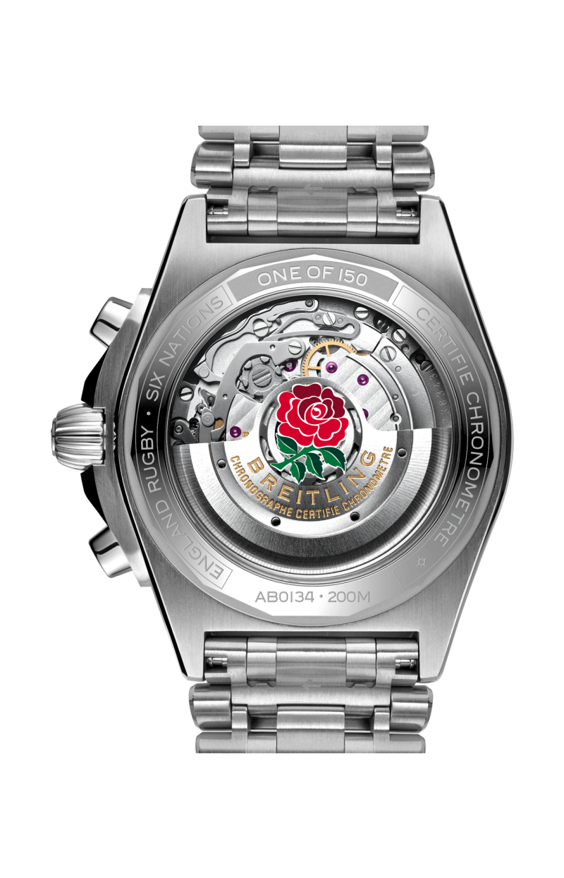 Breitling | CHRONOMAT B01 42 SIX NATIONS ENGLAND - LIMITED EDITION - AB0134A71A1A1 (2)