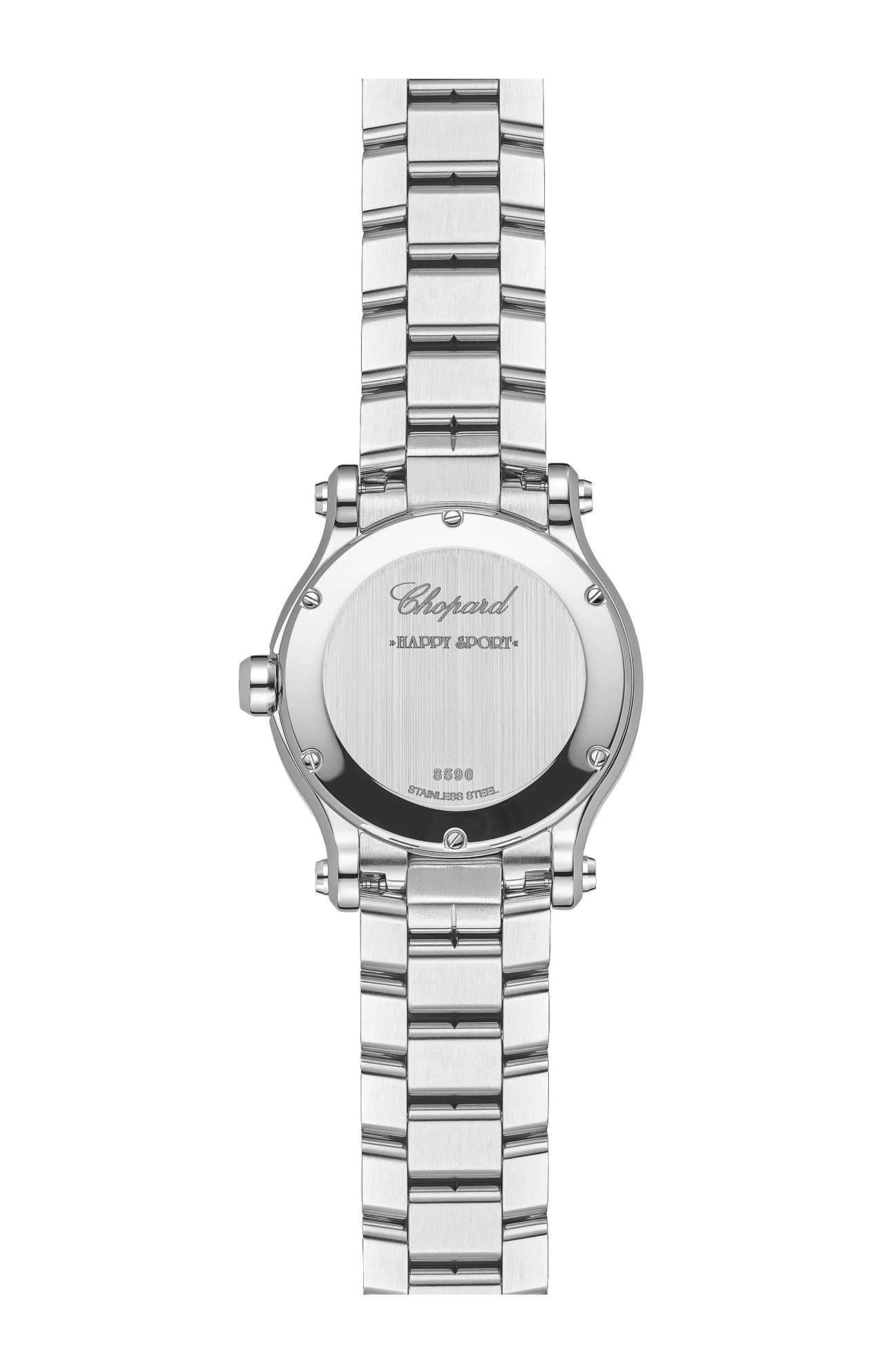 Chopard | HAPPY SPORT 30 MM, QUARZO, LUCENT STEEL&trade;, DIAMANTI - 278590 (2)
