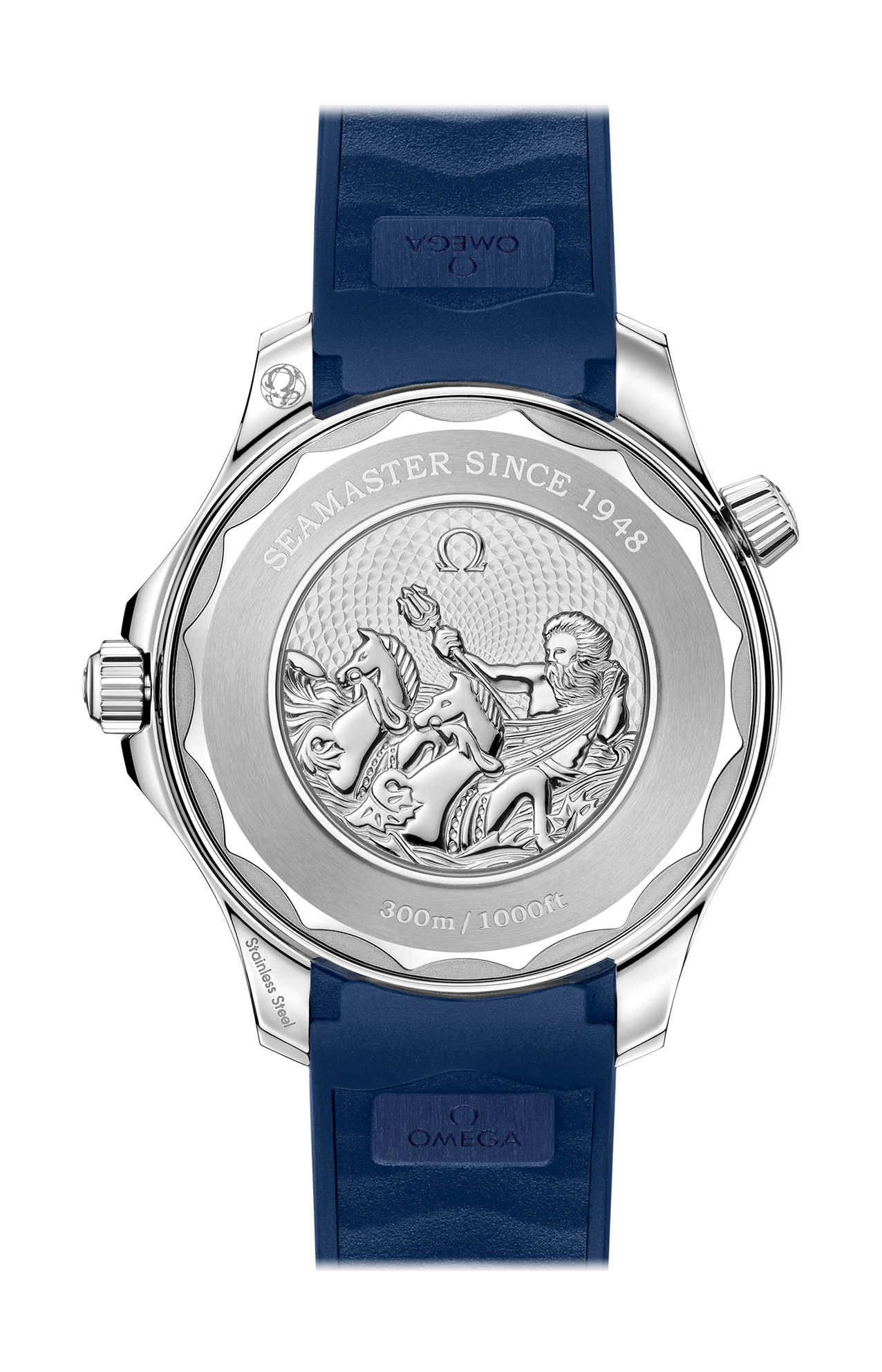 Omega | SEAMASTER DIVER 300M 42 MM, ACCIAIO SU CAUCCI&Ugrave; - 210.32.42.20.03.002 (2)