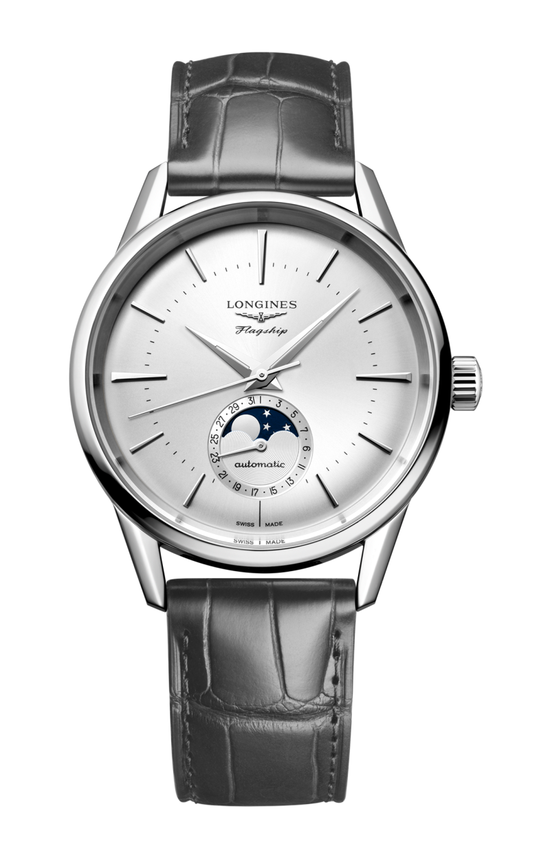 Longines | FLAGSHIP HERITAGE MOONPHASE - L4.815.4.72.2  (1)