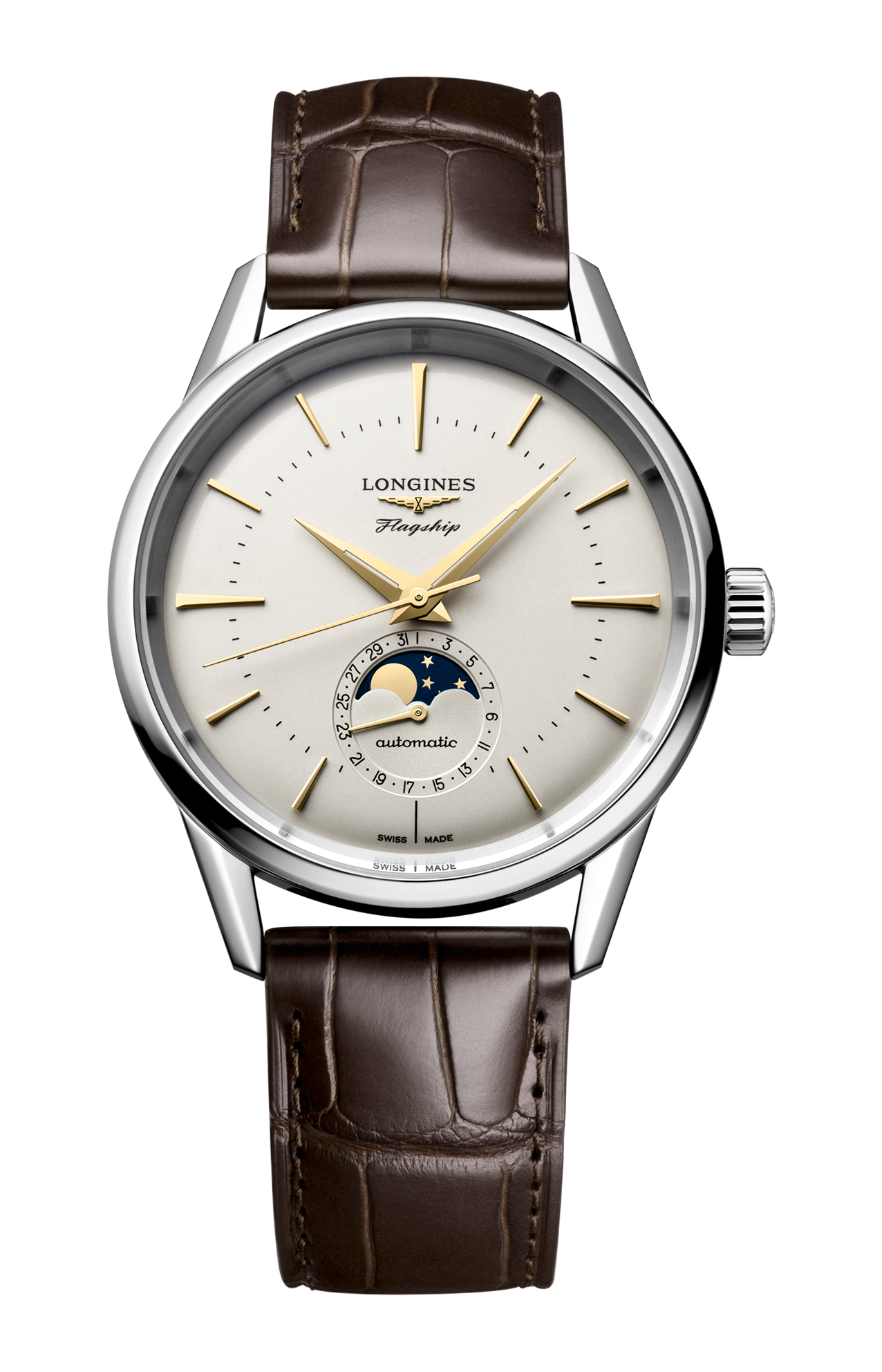 Longines | FLAGSHIP HERITAGE MOONPHASE - L4.815.4.78.2 (1)