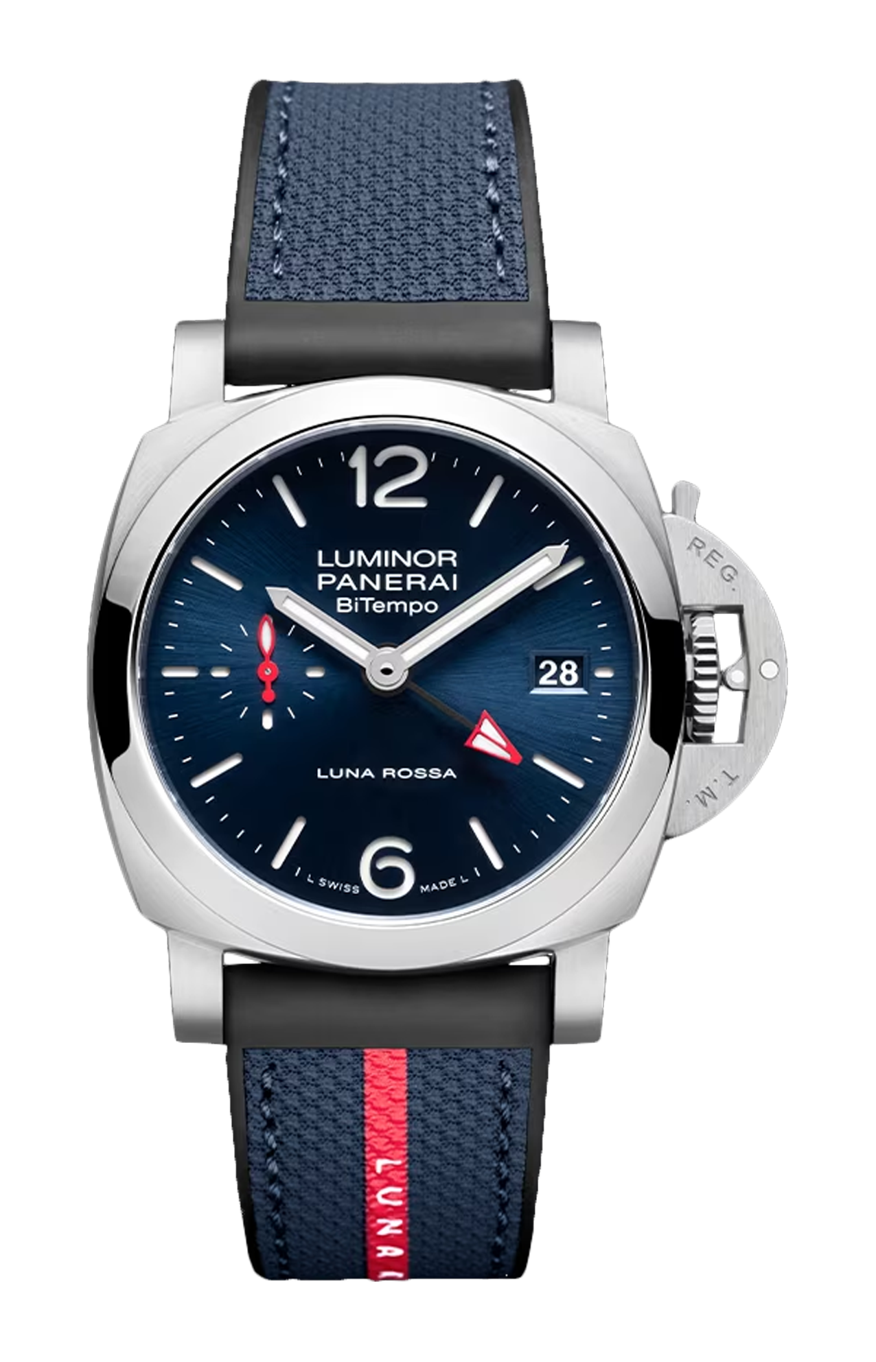 Panerai | LUMINOR QUARANTA BITEMPO LUNA ROSSA 40 MM - PAM01404 (1)