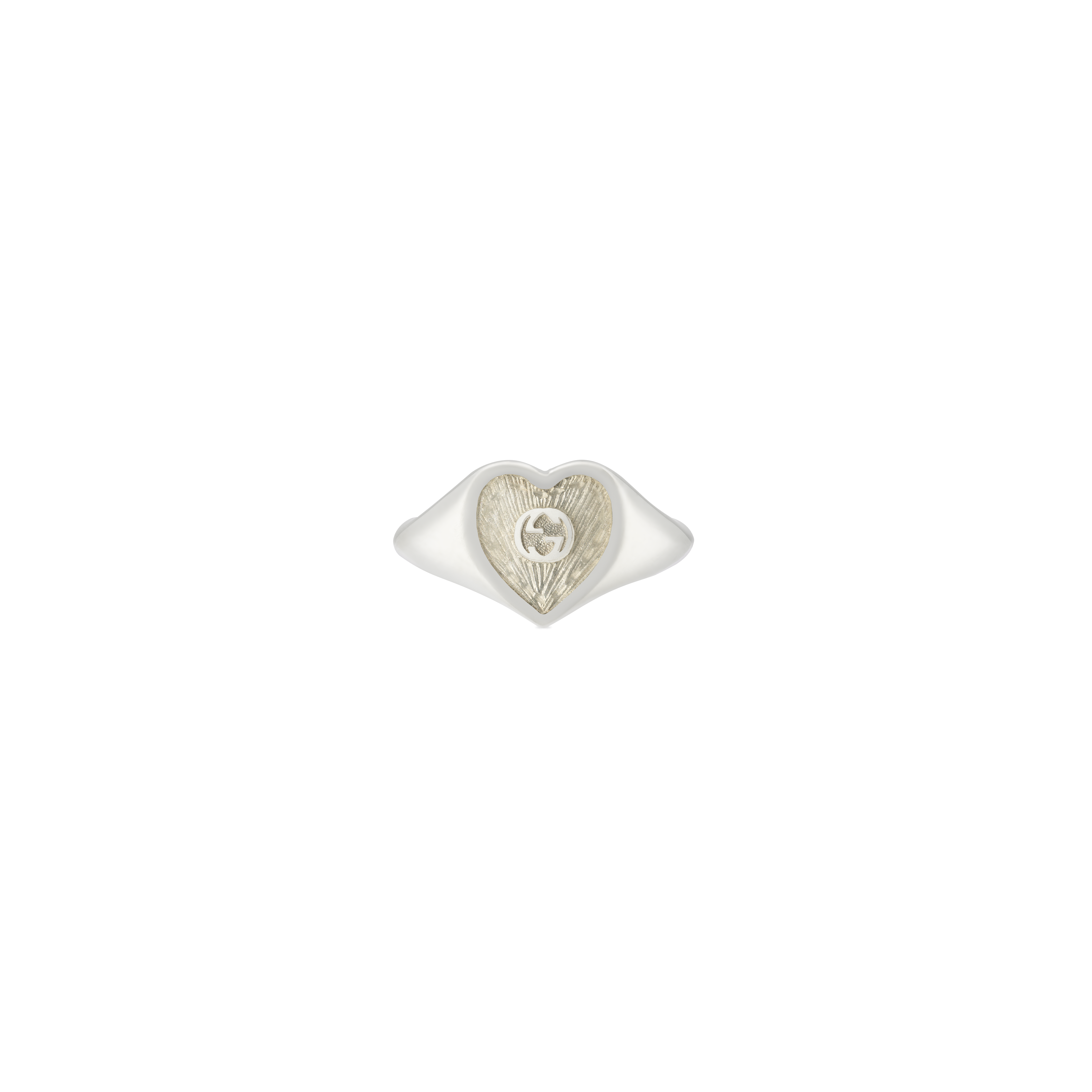 Gucci | ANELLO IN ARGENTO GUCCI HEART - YBC645544003 - YBC645544003 (1)