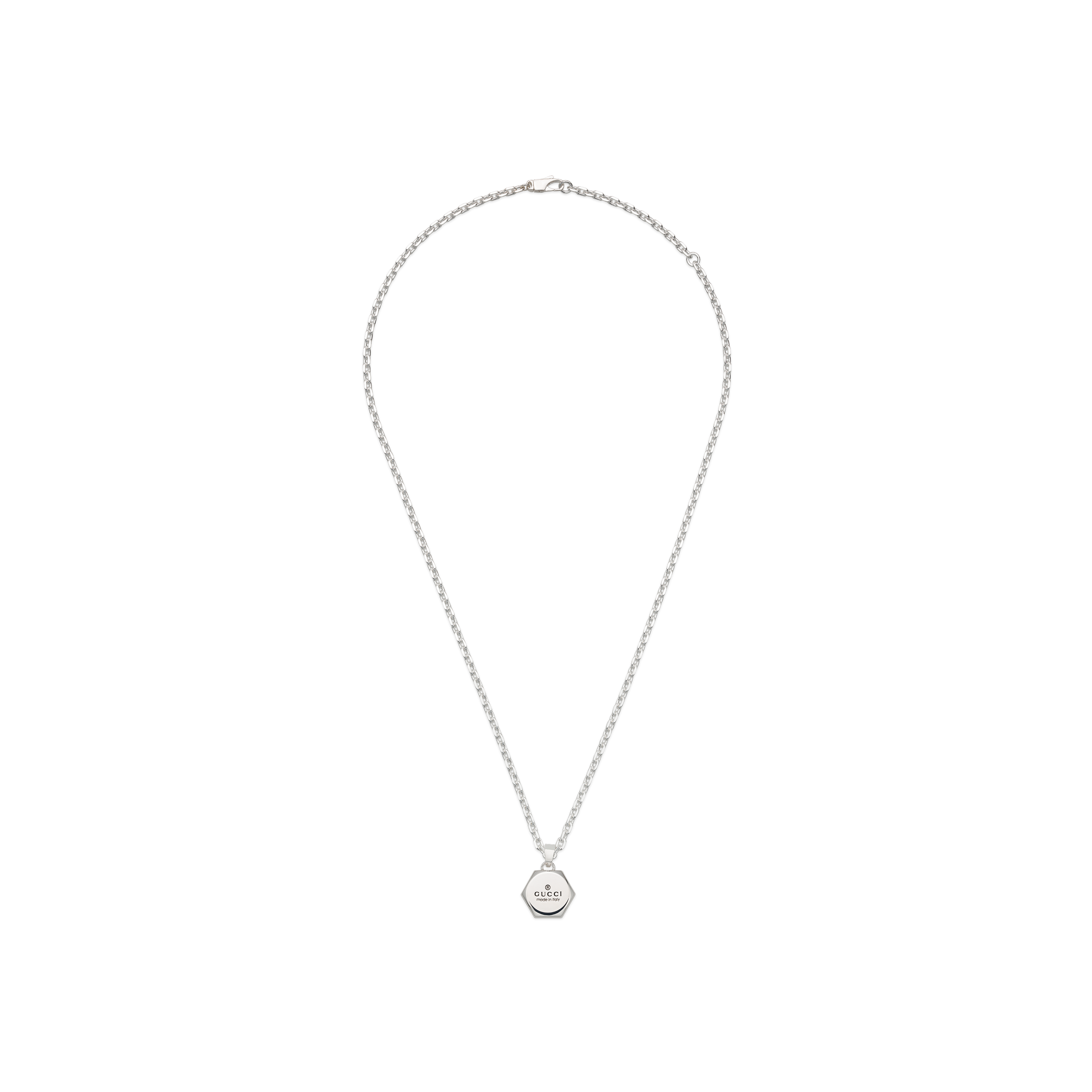 Gucci | COLLANA TRADEMARK IN ARGENTO - YBB779175001 (1)