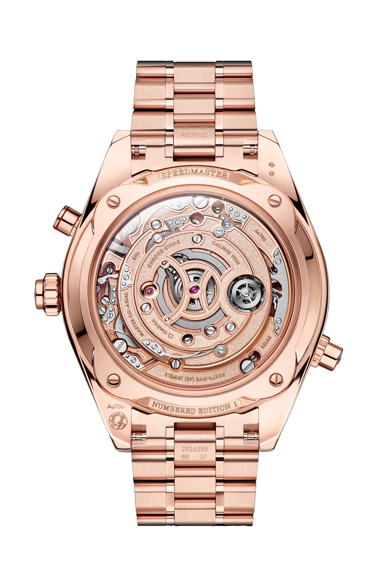 Omega | SPEEDMASTER CHRONO CHIME 45 MM, ORO SEDNA&trade; SU ORO SEDNA&trade; - LIMITED EDITION - 522.50.45.52.03.001 (2)