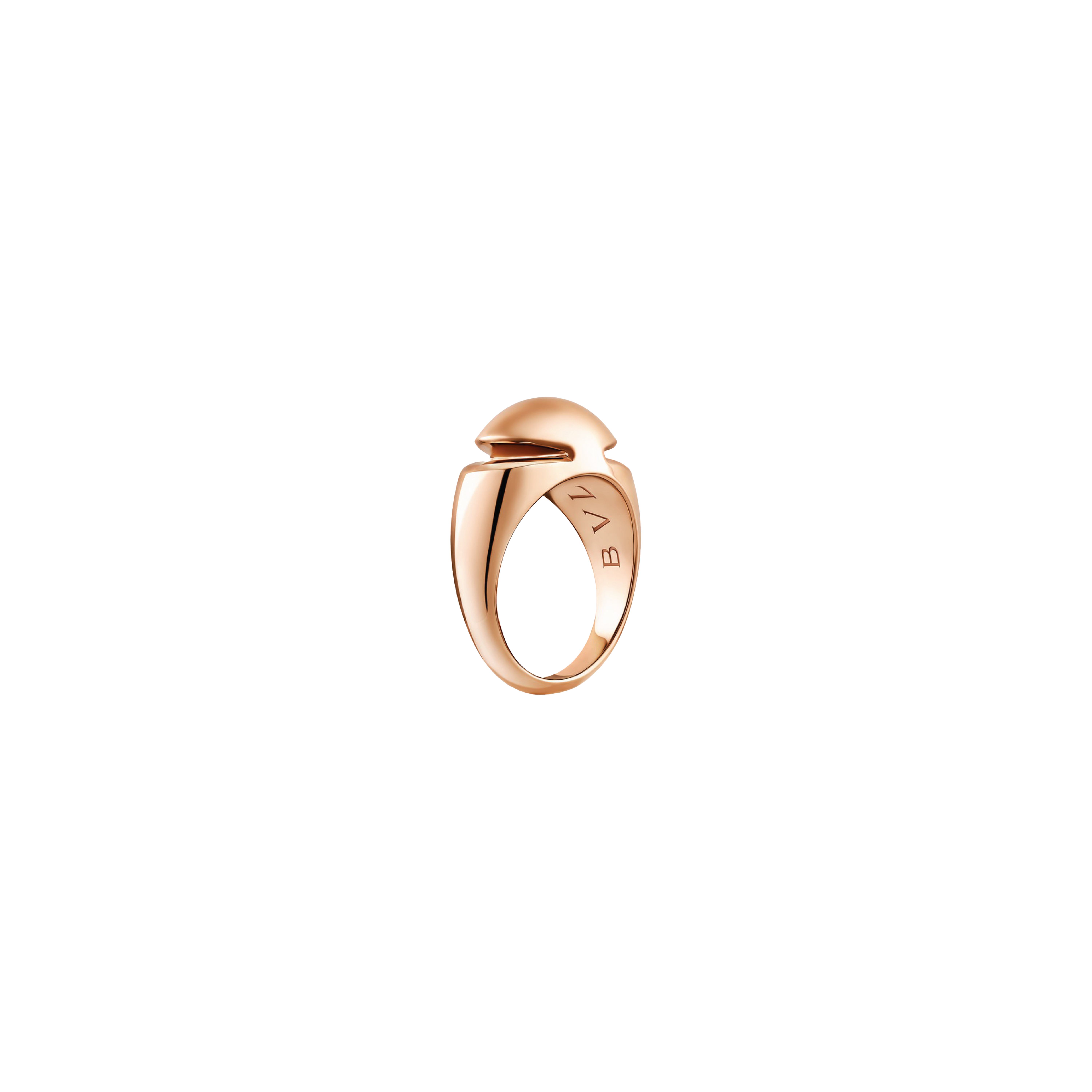 Bulgari | ANELLO BULGARI CABOCHON IN ORO ROSA - AN860189 - AN860189 (1)