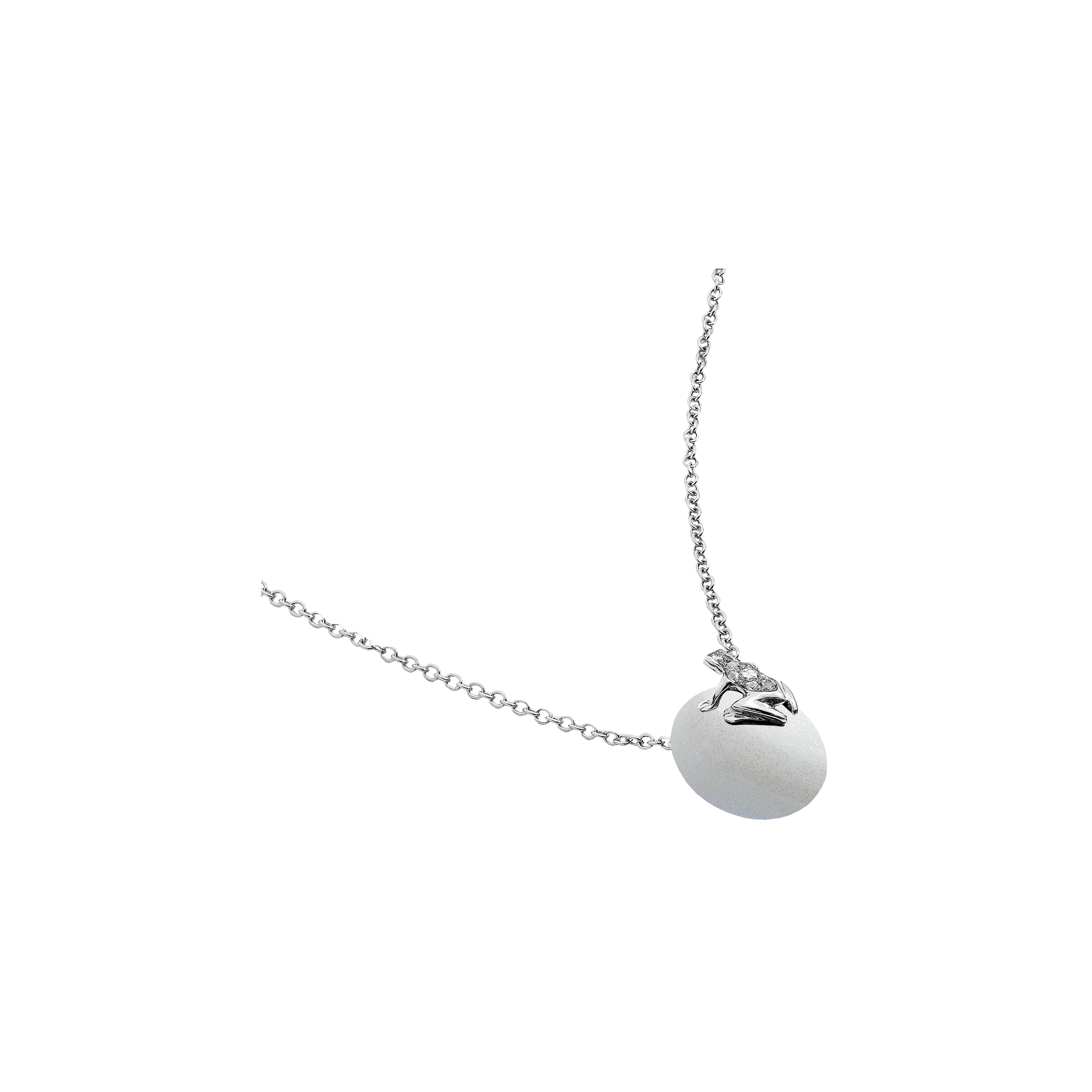 Dada Arrigoni | COLLANA HAPPY FROG IN ORO BIANCO E DIAMANTI - DHF02CAPBBBDI (1)