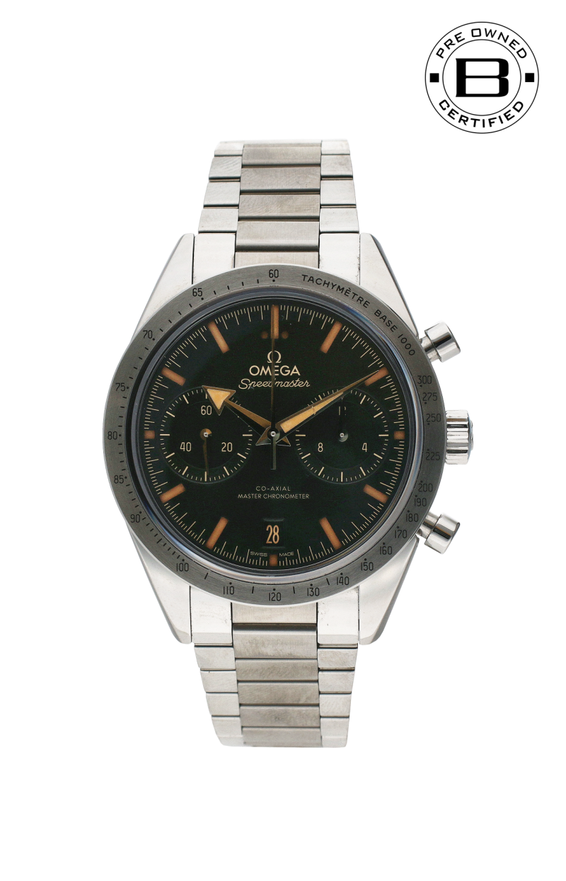 Omega | OMEGA SPEEDMASTER '57 CO-AXIAL MASTER CHRONOMETER CHRONOGRAPH 40,5 MM - U-332.10.41.51.01.001 (1)