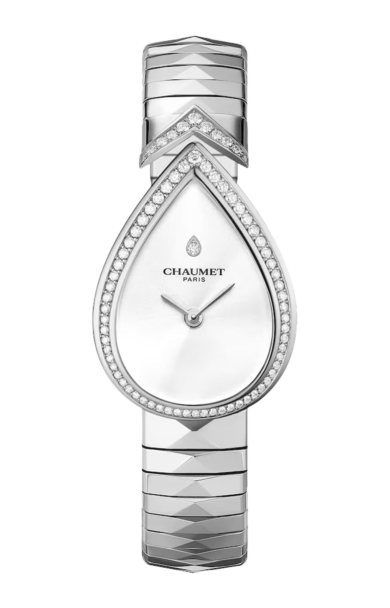 Chaumet | JOS&Eacute;PINE AIGRETTE, ACCIAIO E DIAMANTI - W85373 (1)