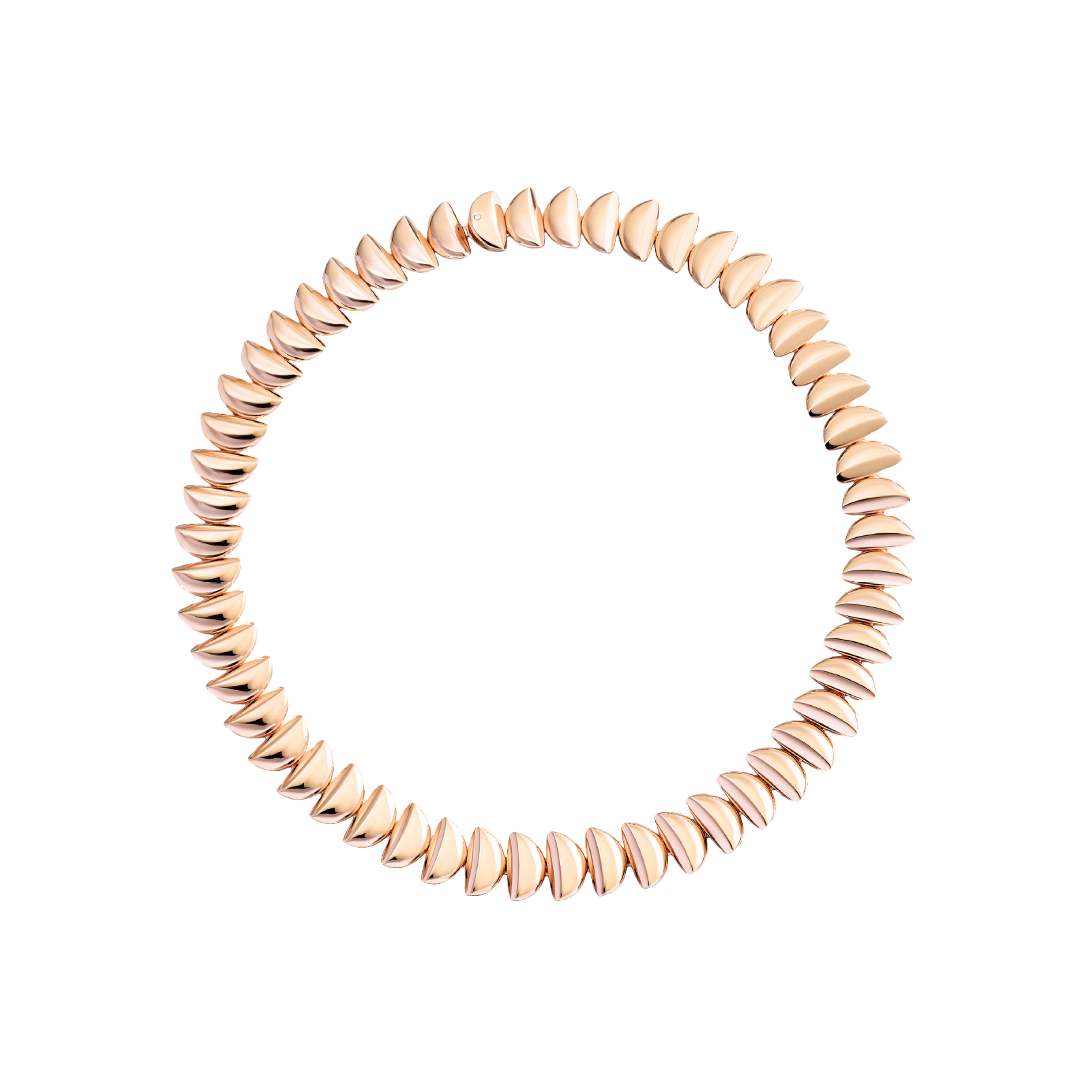 Vhernier | COLLANA ECLISSE ENDLESS IN ORO ROSA - 0N0979CL100 (1)