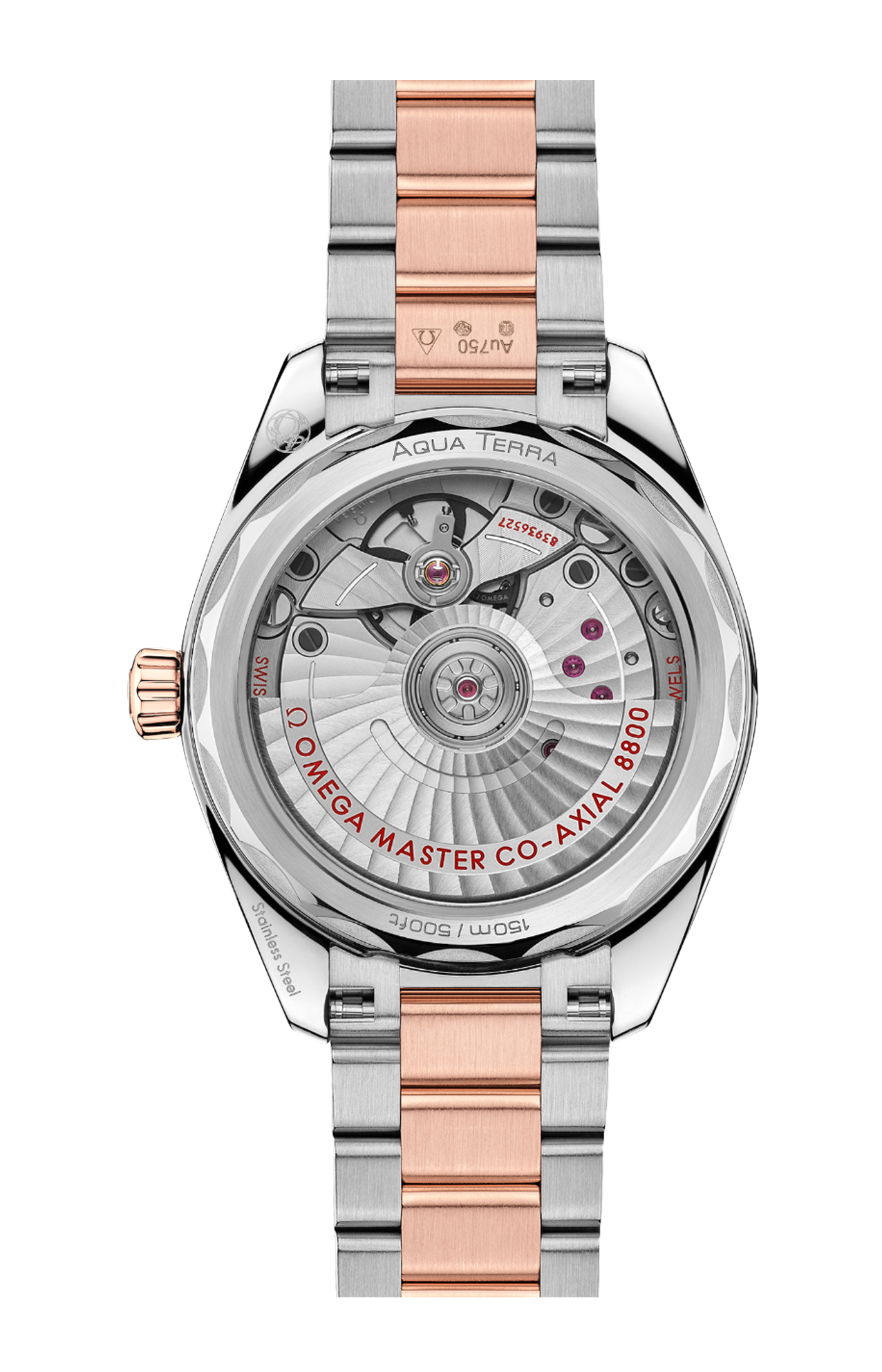 Omega | SEMASTER AQUA TERRA SHADES 34 MM, ACCIAIO‑ORO SEDNA&trade; SU ACCIAIO‑ORO SEDNA&trade; - 220.20.34.20.10.001 (2)