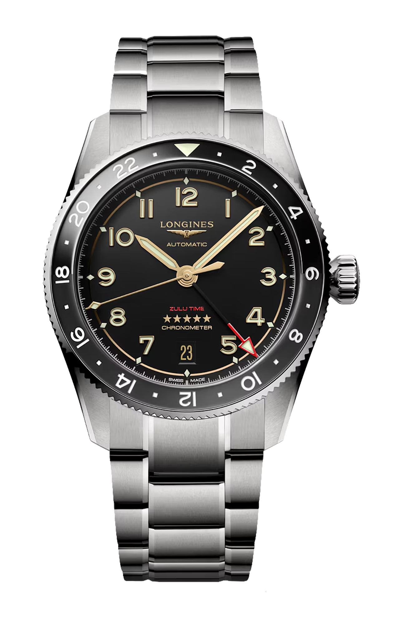 Longines | LONGINES SPIRIT ZULU TIME TITANIUM - L3.802.1.53.6 (1)