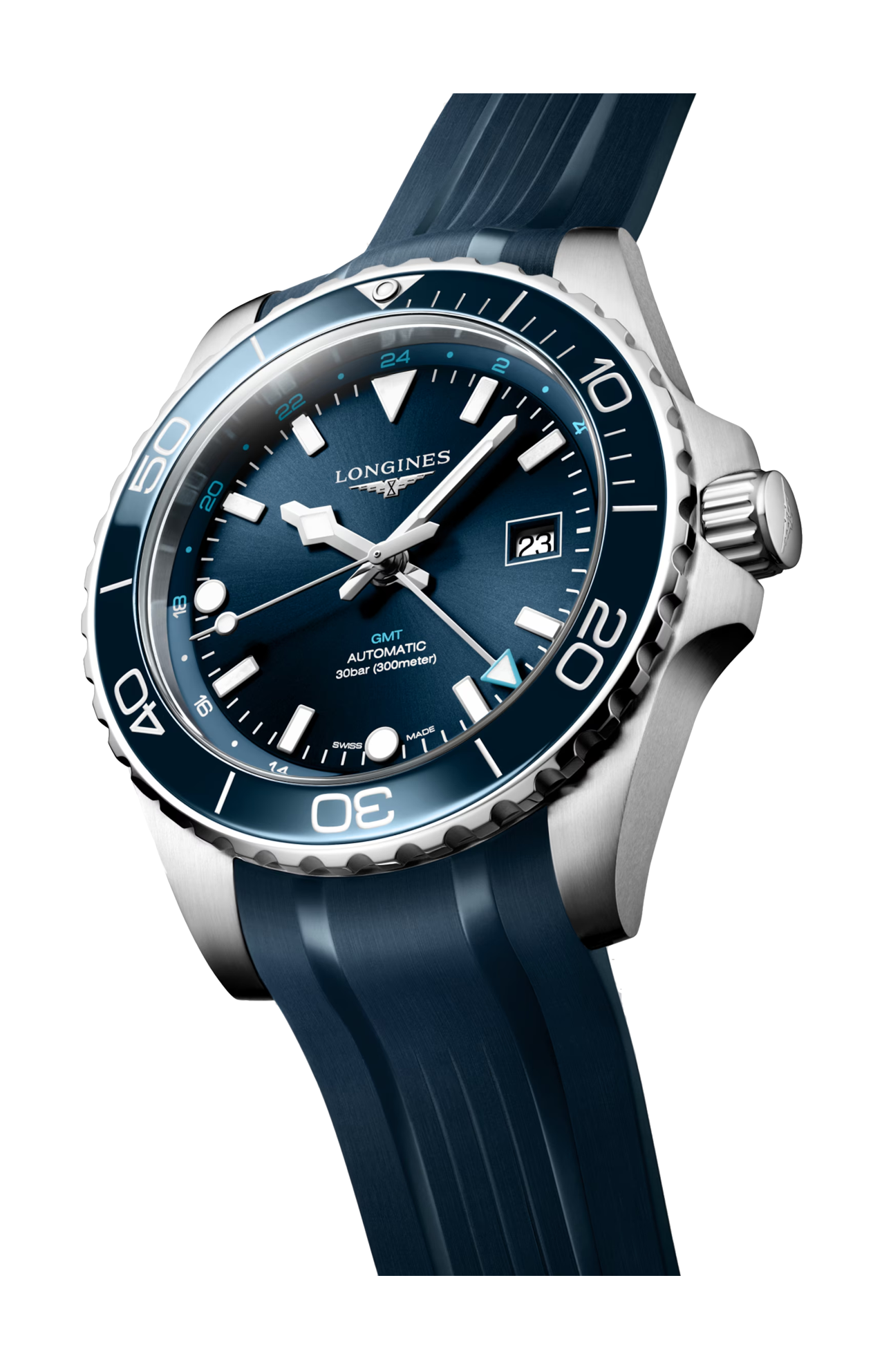 Longines | HYDRONOCQUEST GMT 43 MM - L3.890.4.96.9 (3)