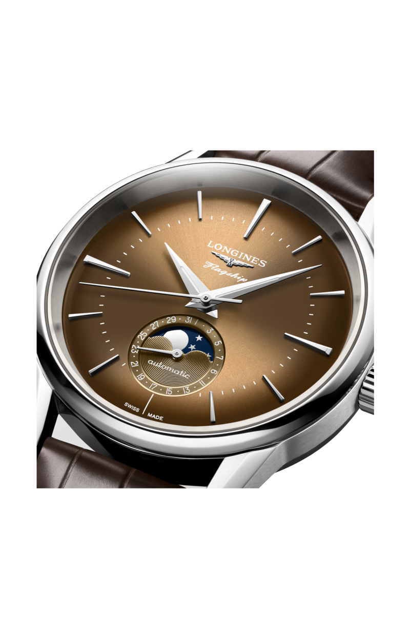 Longines | FLAGSHIP HERITAGE MOONPHASE - L4.815.4.62.2 (3)