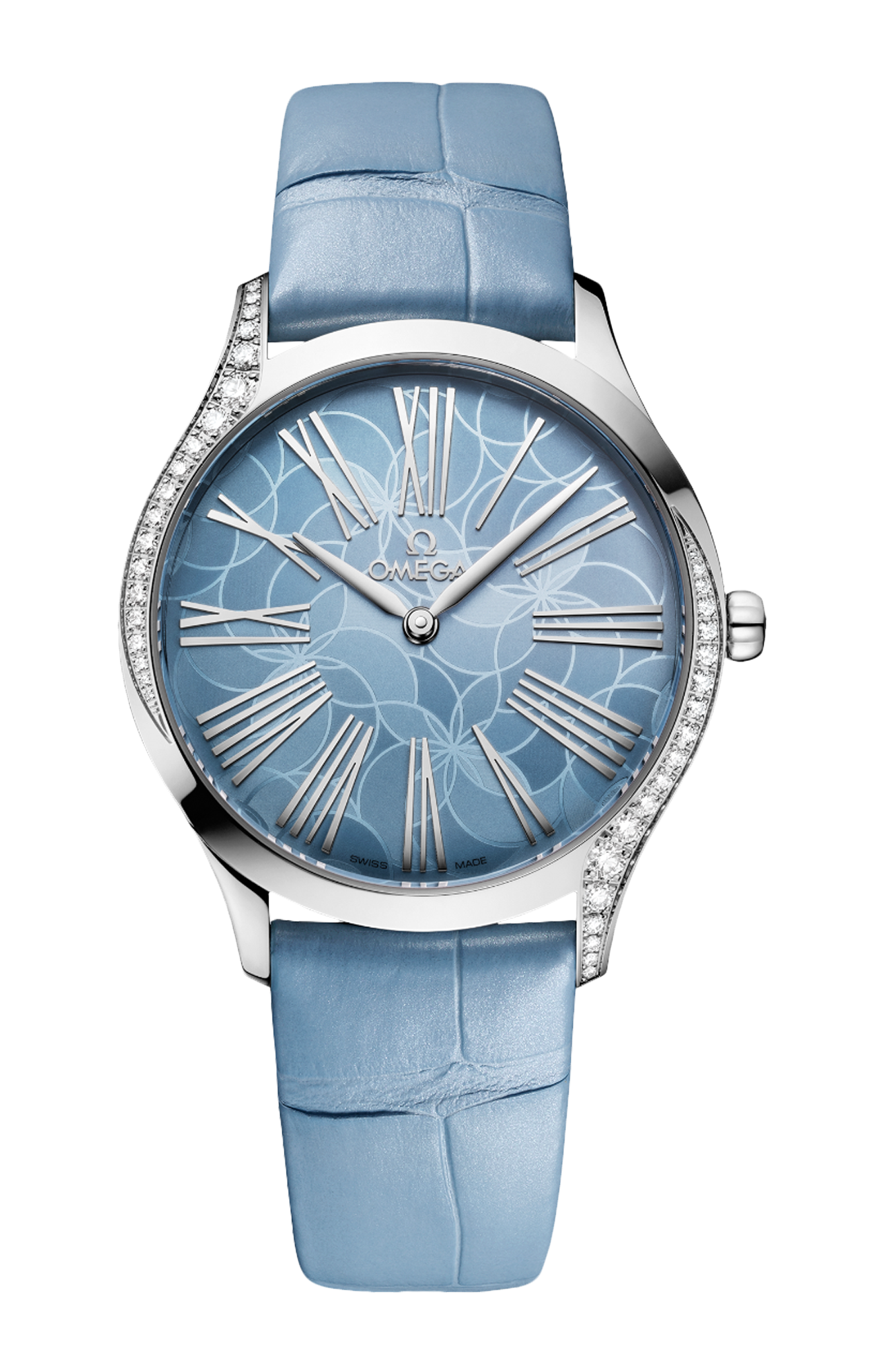 Omega | DE VILLE TR&Eacute;SOR 36 MM, ACCIAIO SU ALLIGATORE - 428.18.36.60.03.002 (1)