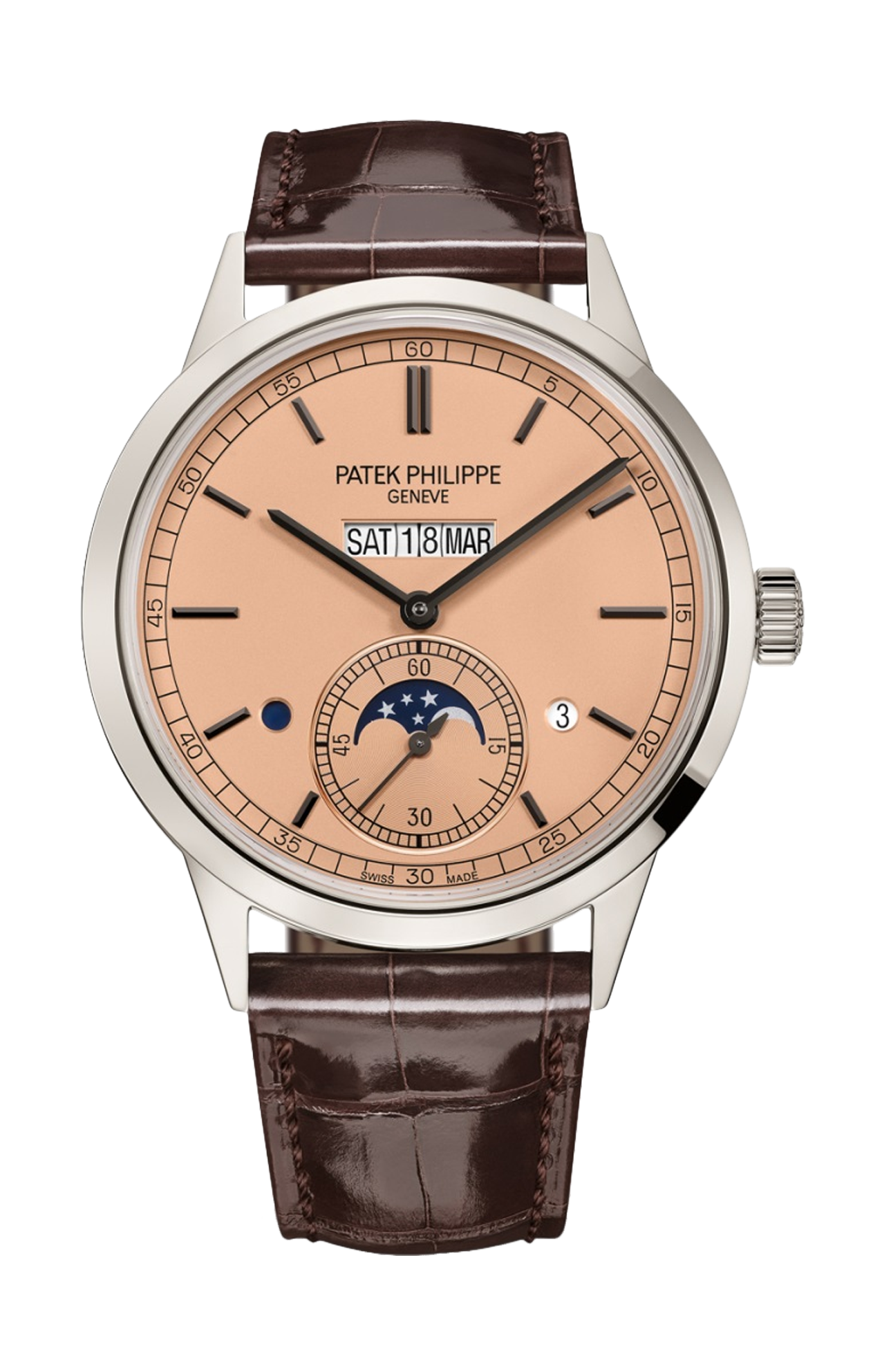 Patek Philippe | GRANDI COMPLICAZIONI CALENDARIO PERPETUO IN LINEA, CARICA AUTOMATICA - 5236P-010 (1)