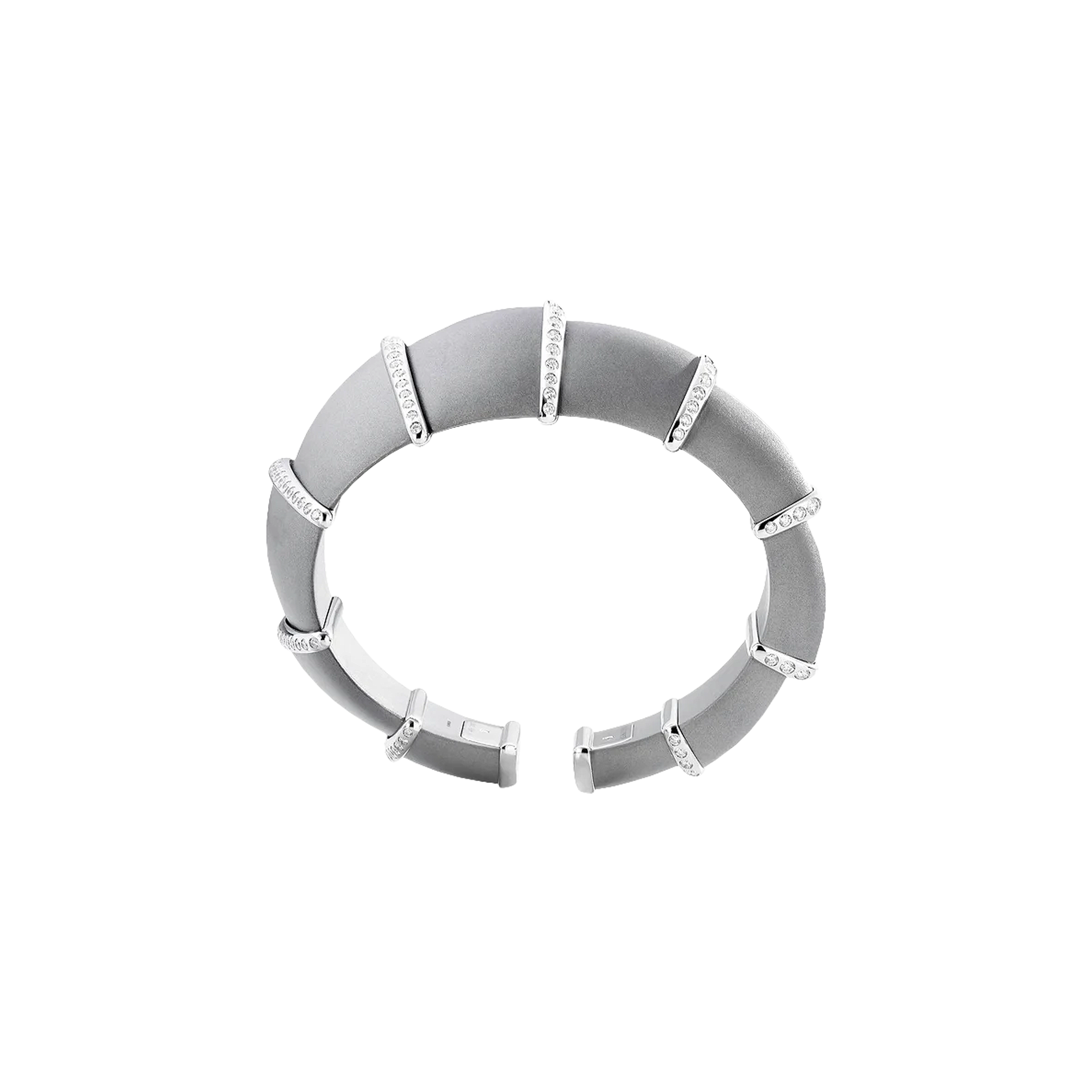 Vhernier | BRACCIALE ARDIS IN ALLUMINIO, ORO BIANCO E DIAMANTI - MG1802BR301 (1)