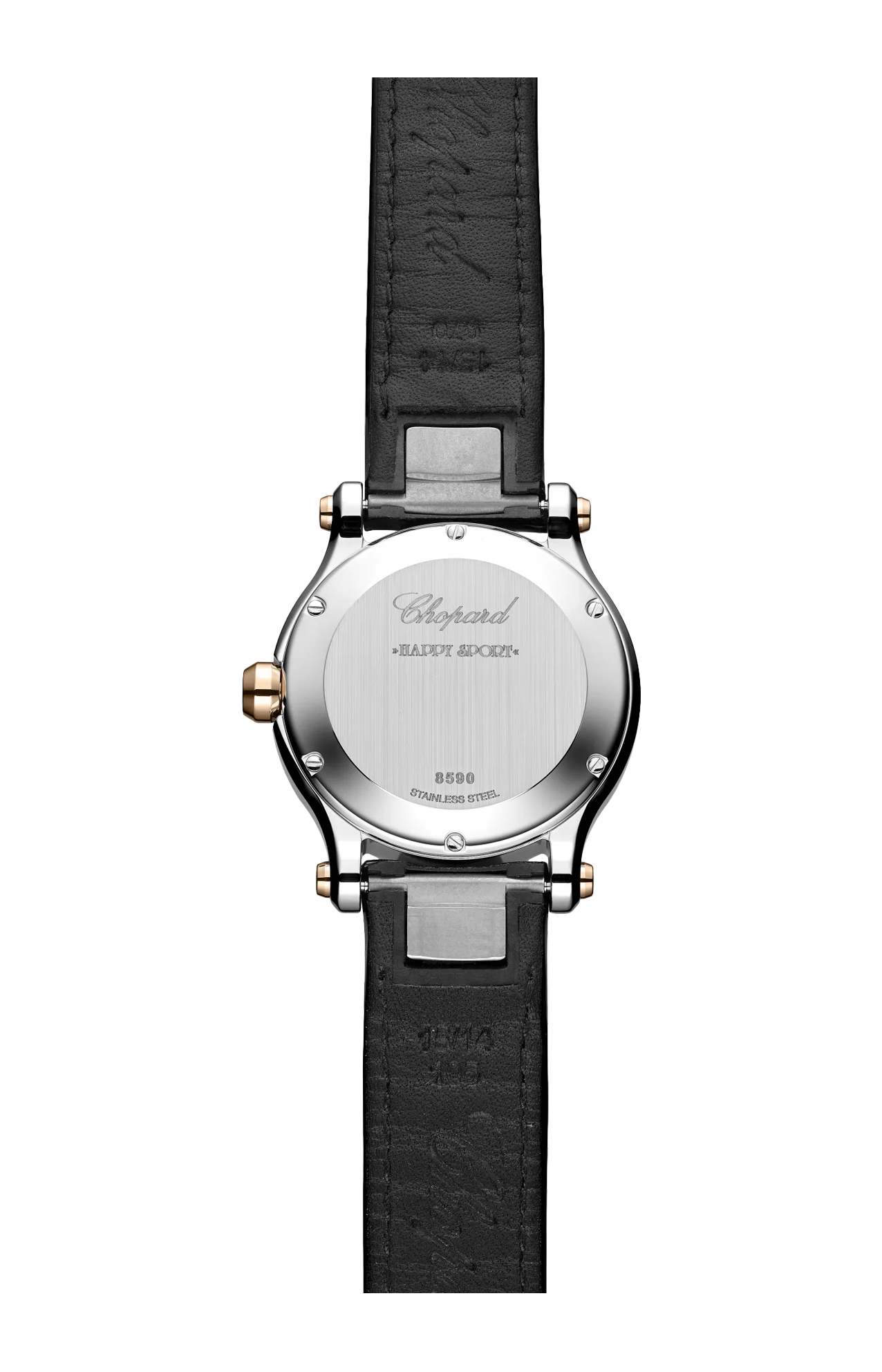 Chopard | HAPPY SPORT 30 MM, QUARZO, ORO ROSA ETICO, LUCENT STEEL&trade;, DIAMANTI - 278590 (2)