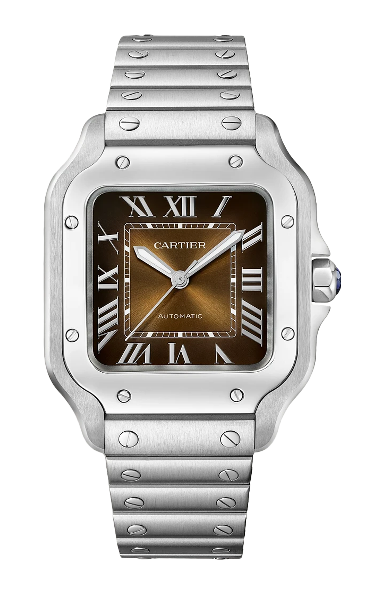 Cartier | SANTOS DE CARTIER, MODELLO MEDIO, ACCIAIO, AUTOMATICO - WSSA0065 (1)