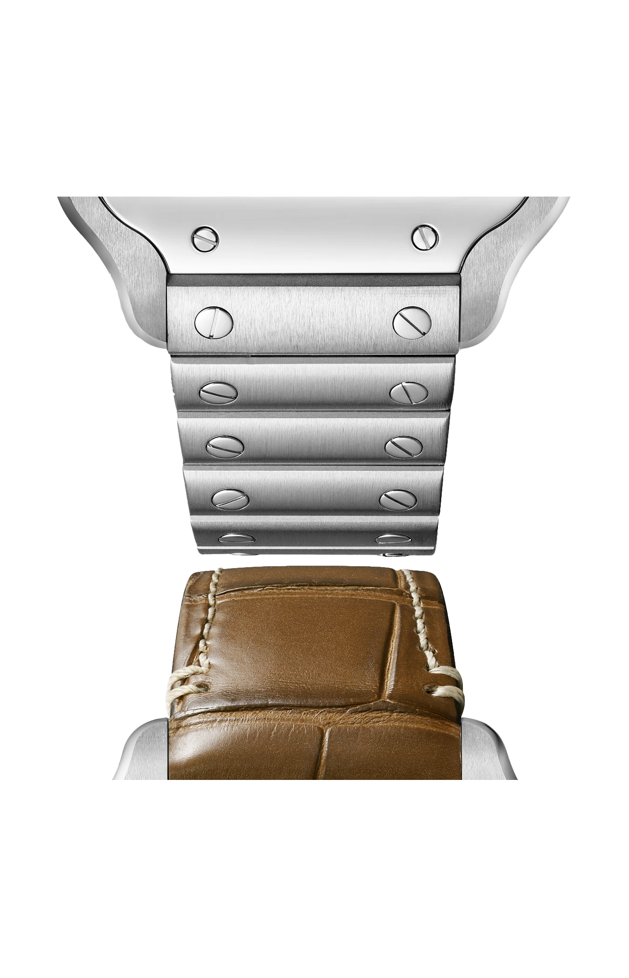 Cartier | SANTOS DE CARTIER, MODELLO MEDIO, ACCIAIO, AUTOMATICO - WSSA0065 (2)