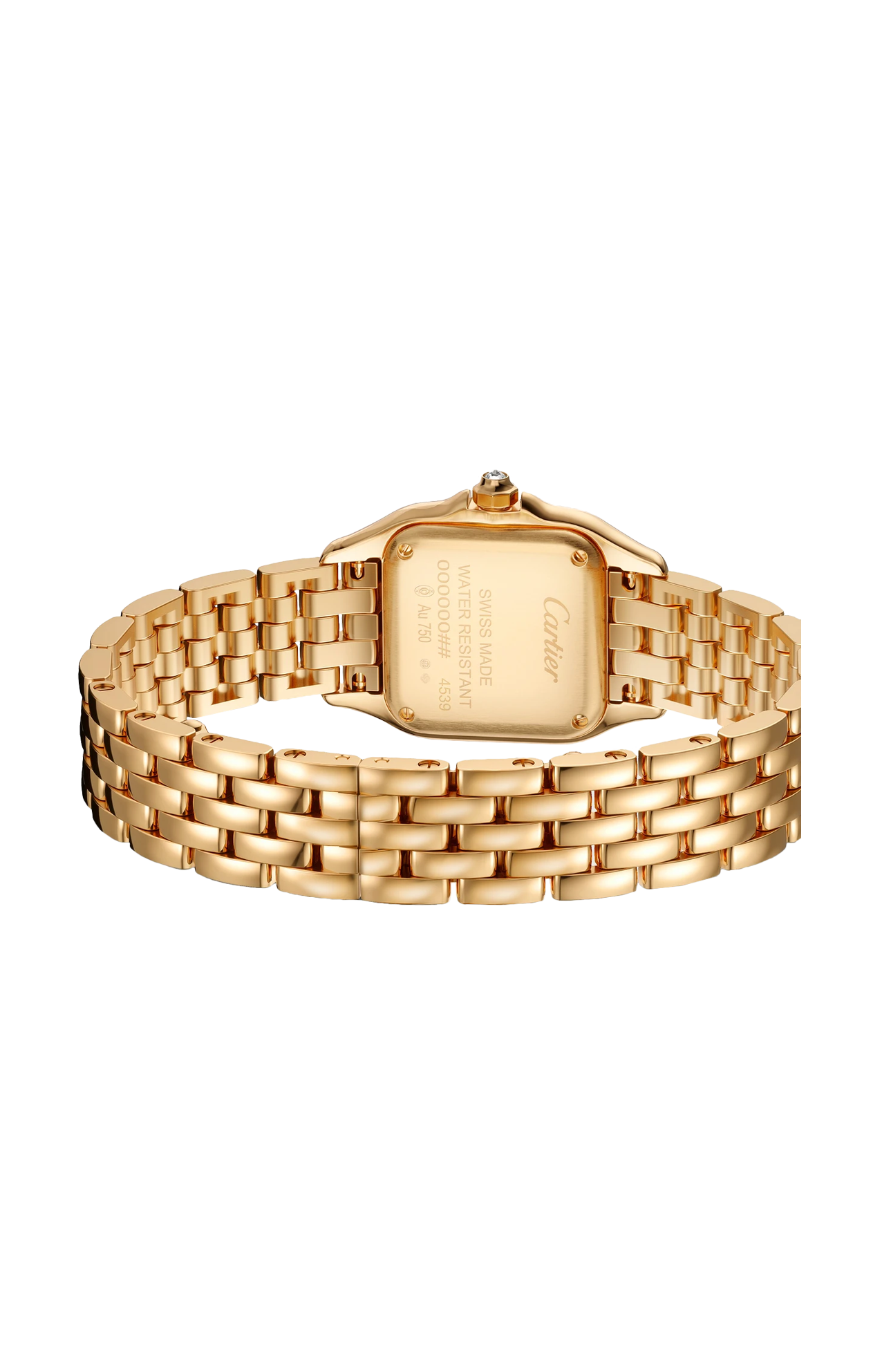 Cartier | PANTH&Egrave;RE DE CARTIER MODELLO PICCOLO, ORO GIALLO, DIAMANTI, QUARZO - WJPN0094 (4)