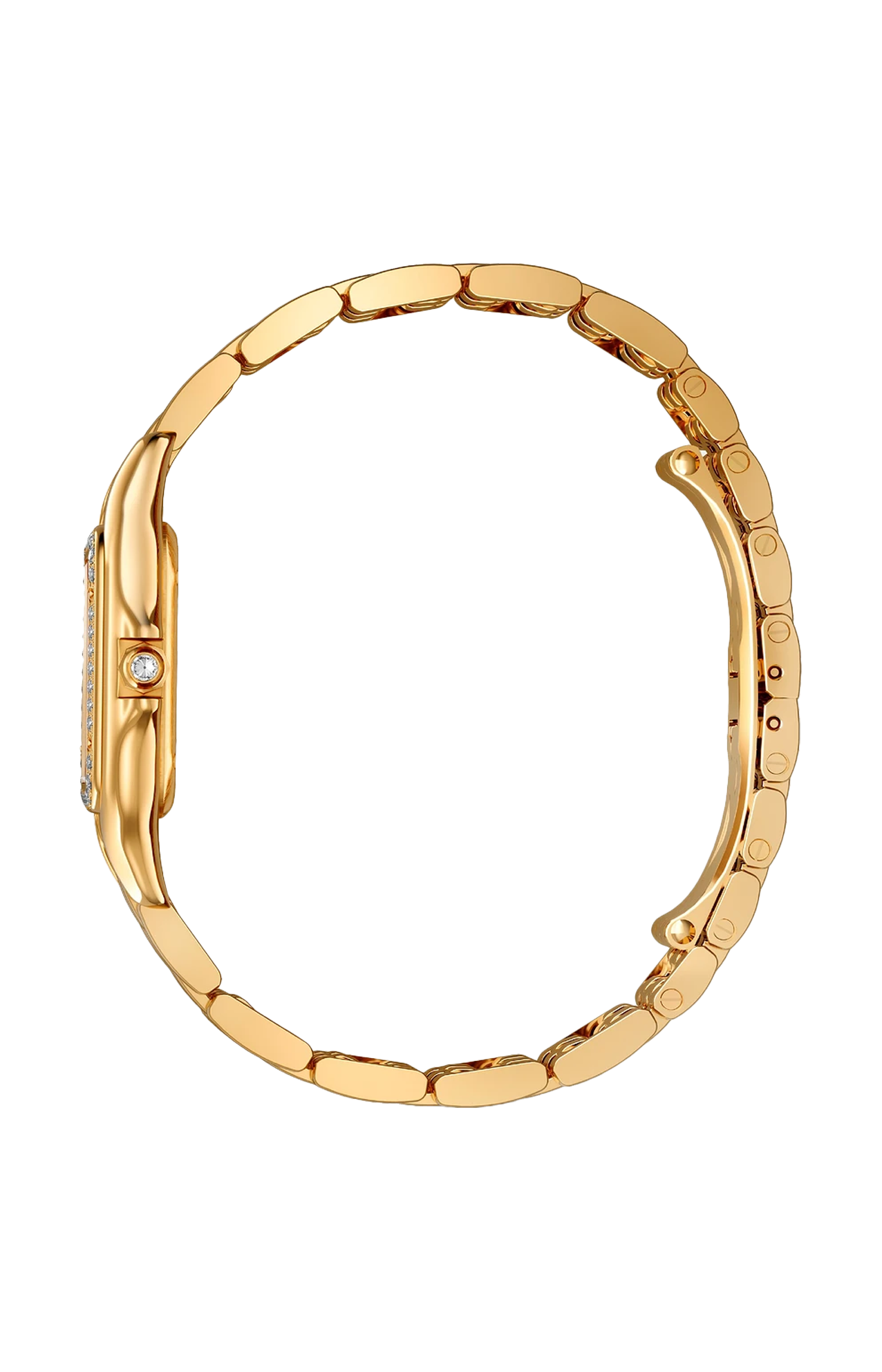 Cartier | PANTH&Egrave;RE DE CARTIER MODELLO PICCOLO, ORO GIALLO, DIAMANTI, QUARZO - WJPN0094 (5)