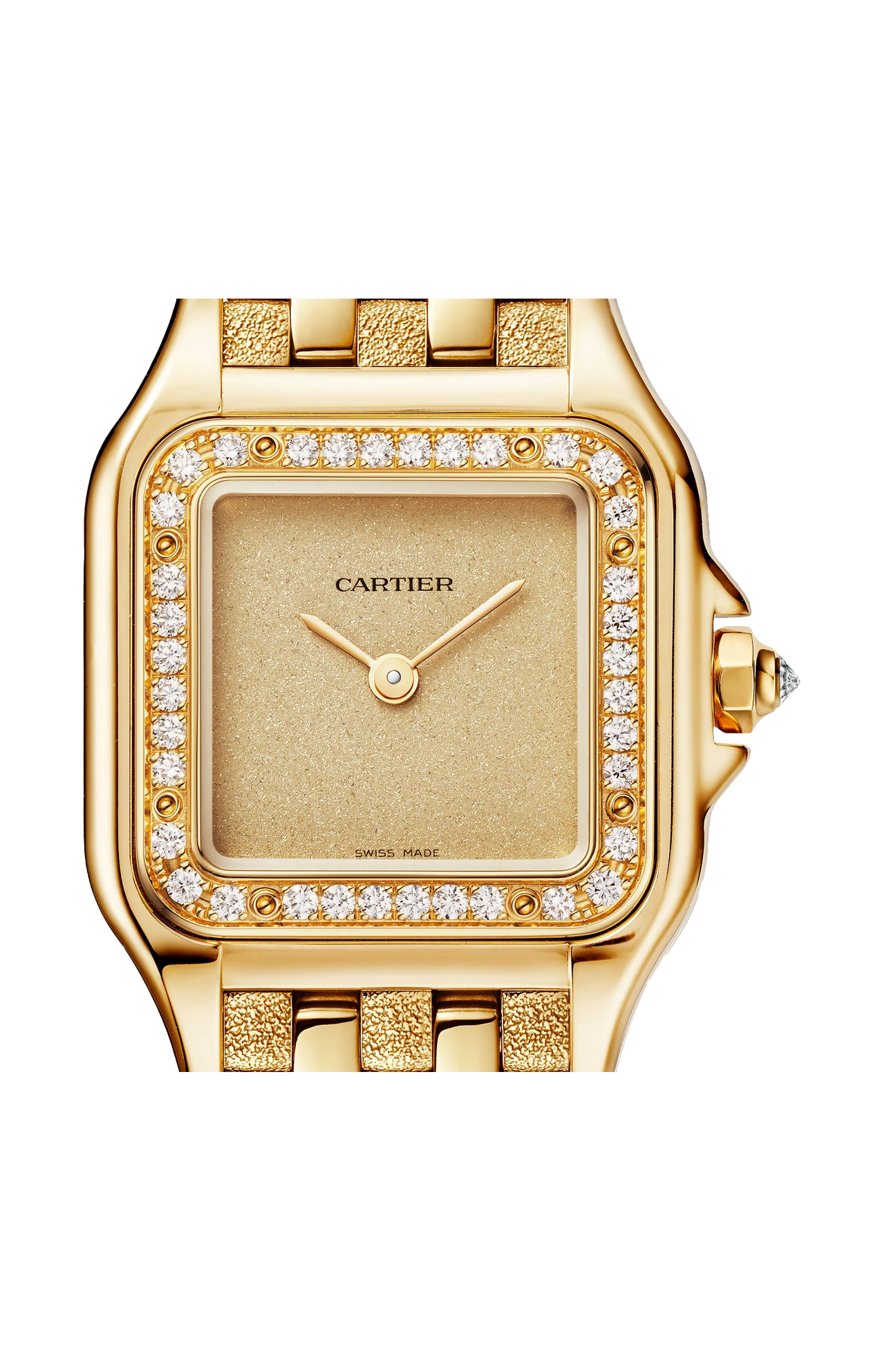 Cartier | PANTH&Egrave;RE DE CARTIER MODELLO PICCOLO, ORO GIALLO, DIAMANTI, QUARZO - WJPN0057 (2)