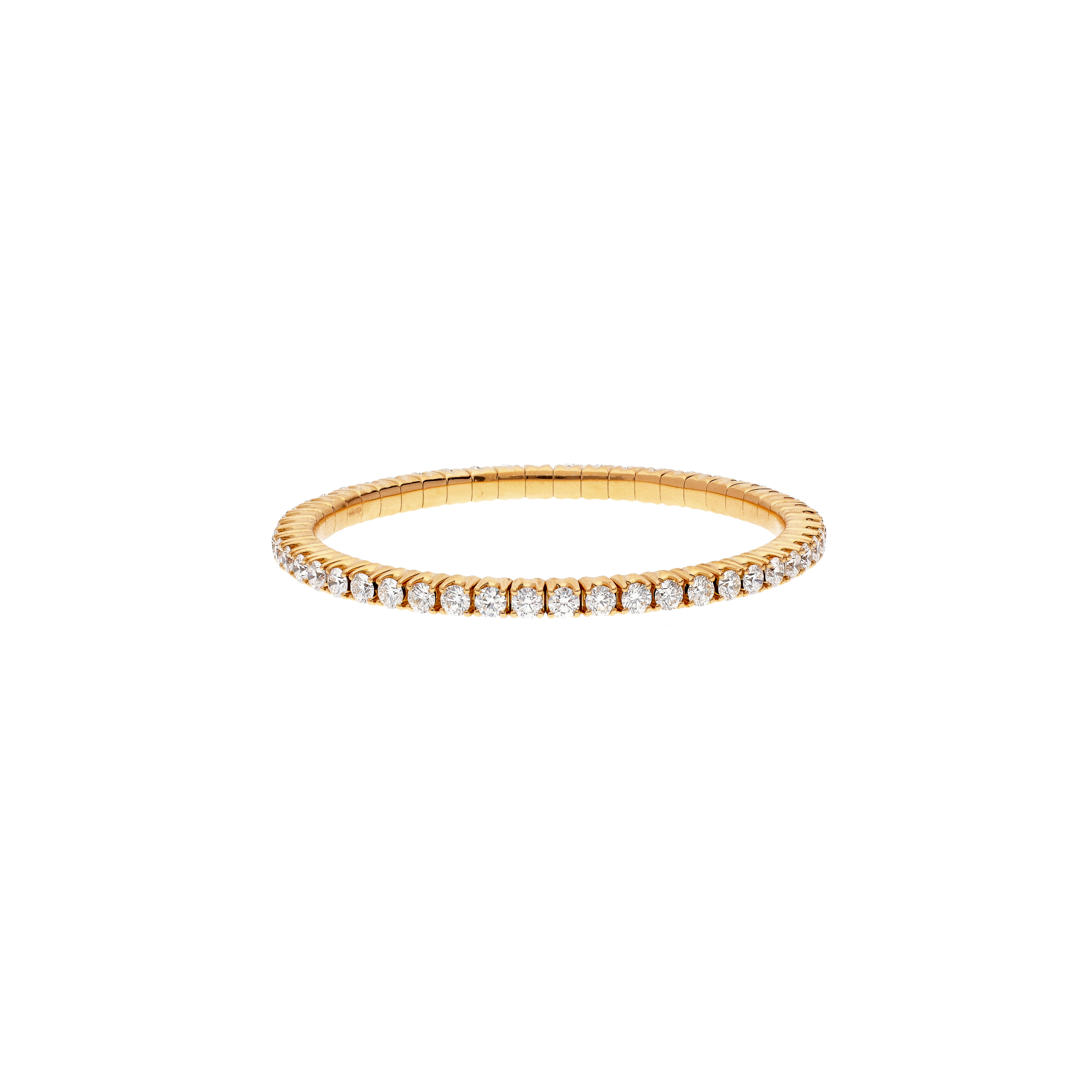 Bartorelli Italian Jewels | BRACCIALE TENNIS ELASTICO IN ORO ROSA E DIAMANTI - 1PU1790008/50/5 (1)