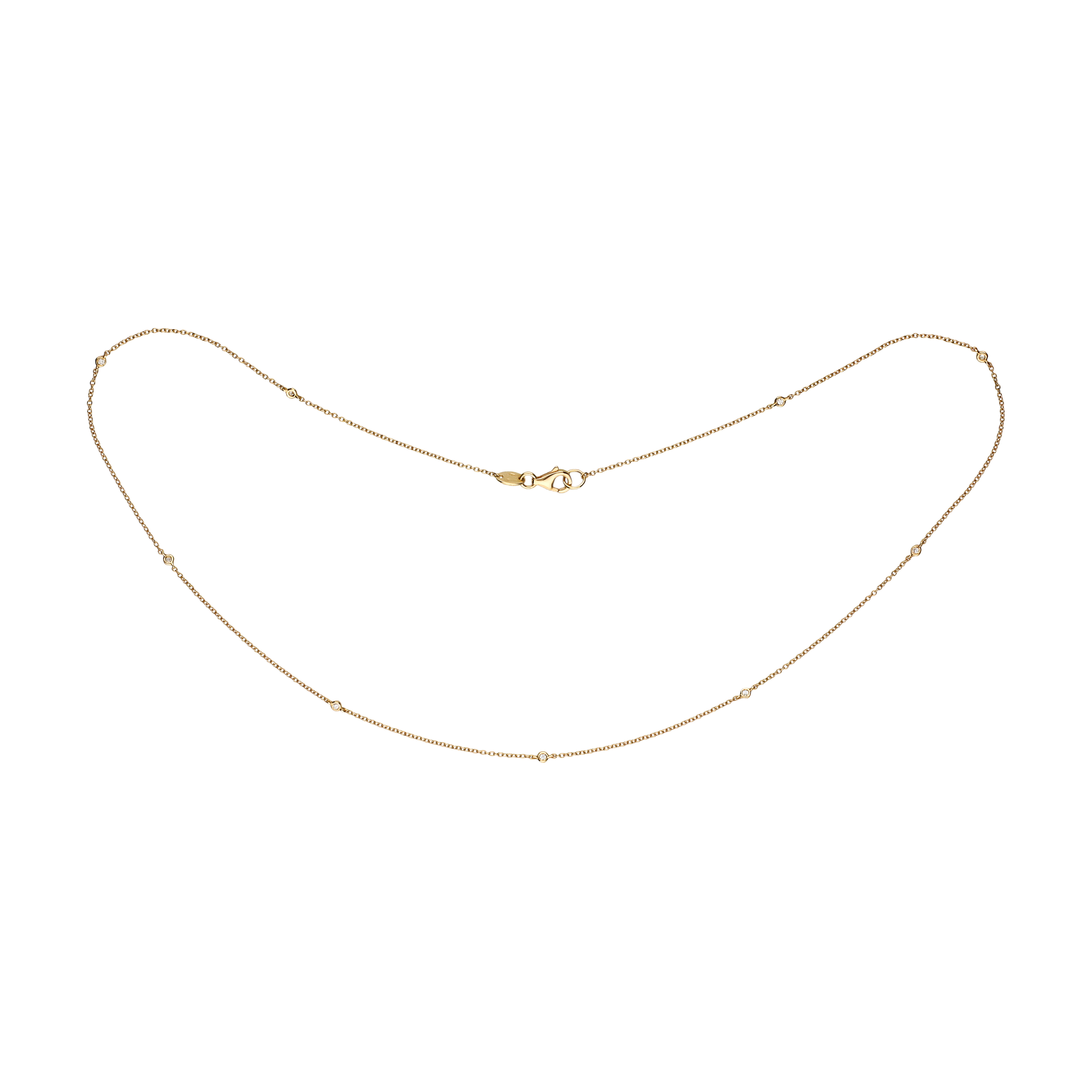 Bartorelli Italian Jewels | Catena oro rosa e diamanti bianchi - CO49B-2R (1)