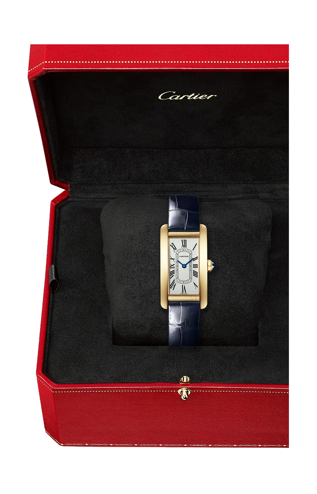 Cartier | TANK AM&Eacute;RICAINE, MODELLO PICCOLO, ORO GIALLO, QUARZO - WGTA0356 (3)