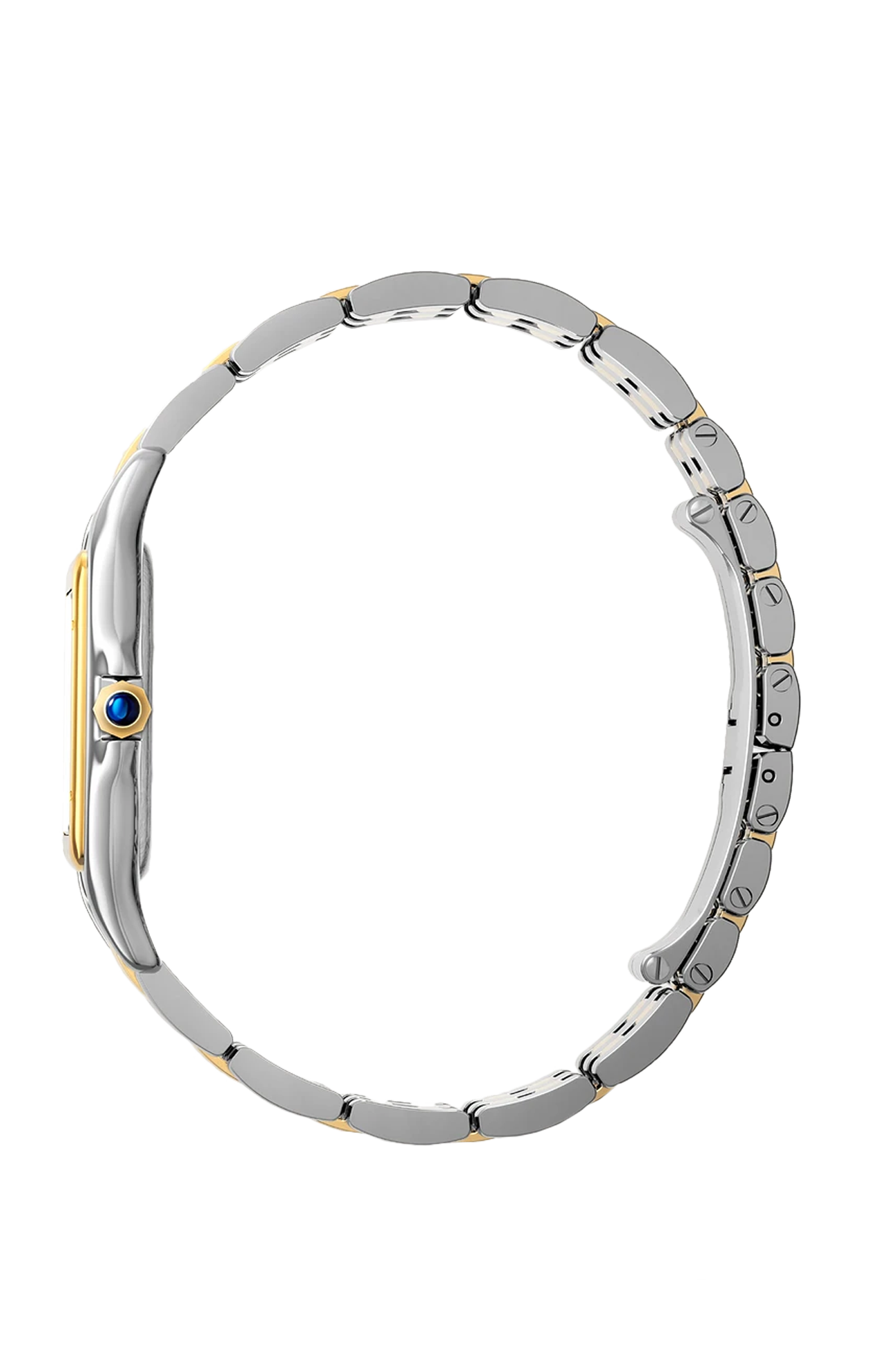 Cartier | PANTH&Egrave;RE DE CARTIER, MODELLO GRANDE, ACCIAIO, ORO GIALLO, QUARZO - W2PN0016 (2)